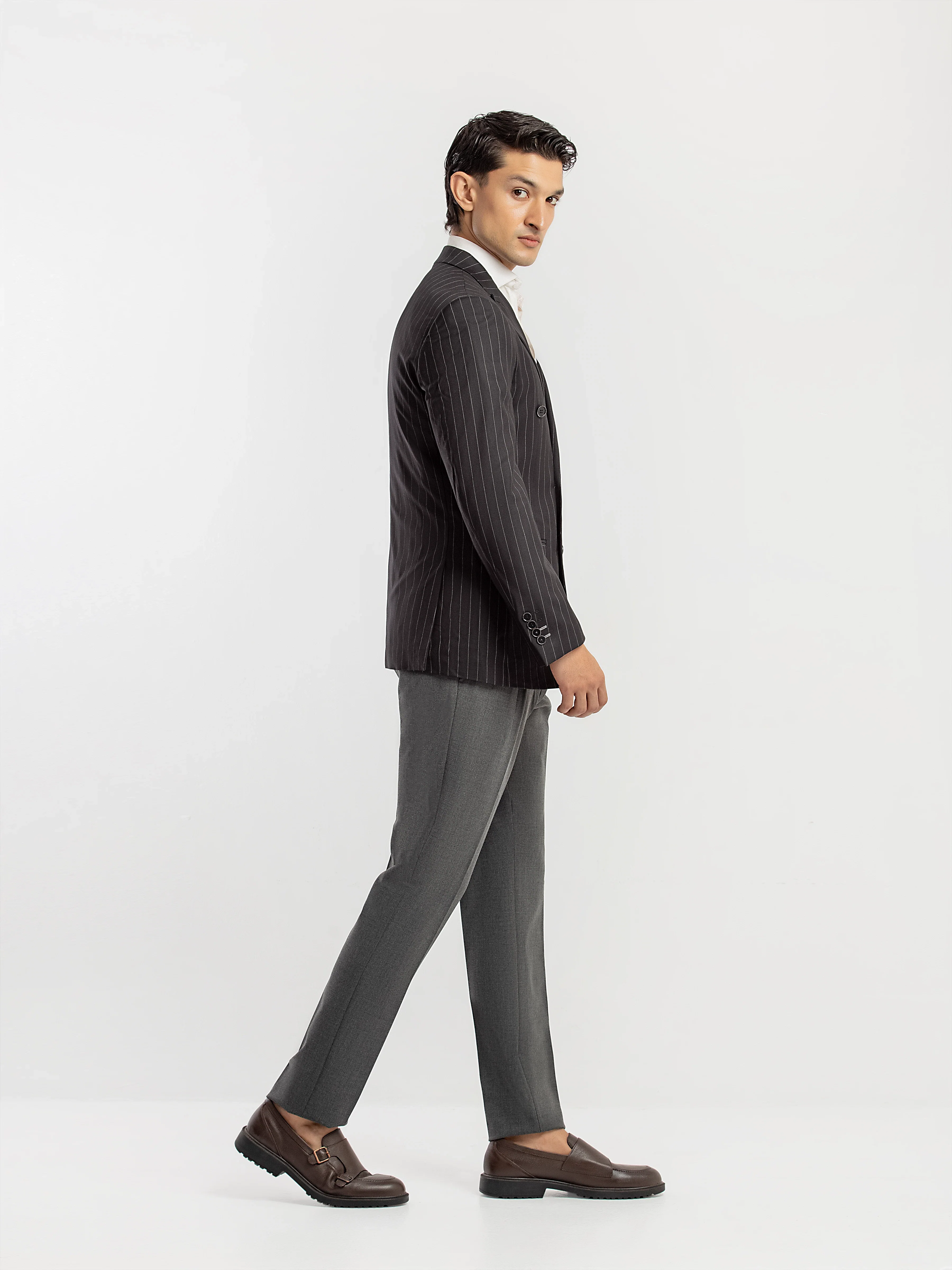 Striped Blazer - EMTB5-6901 - Image 5