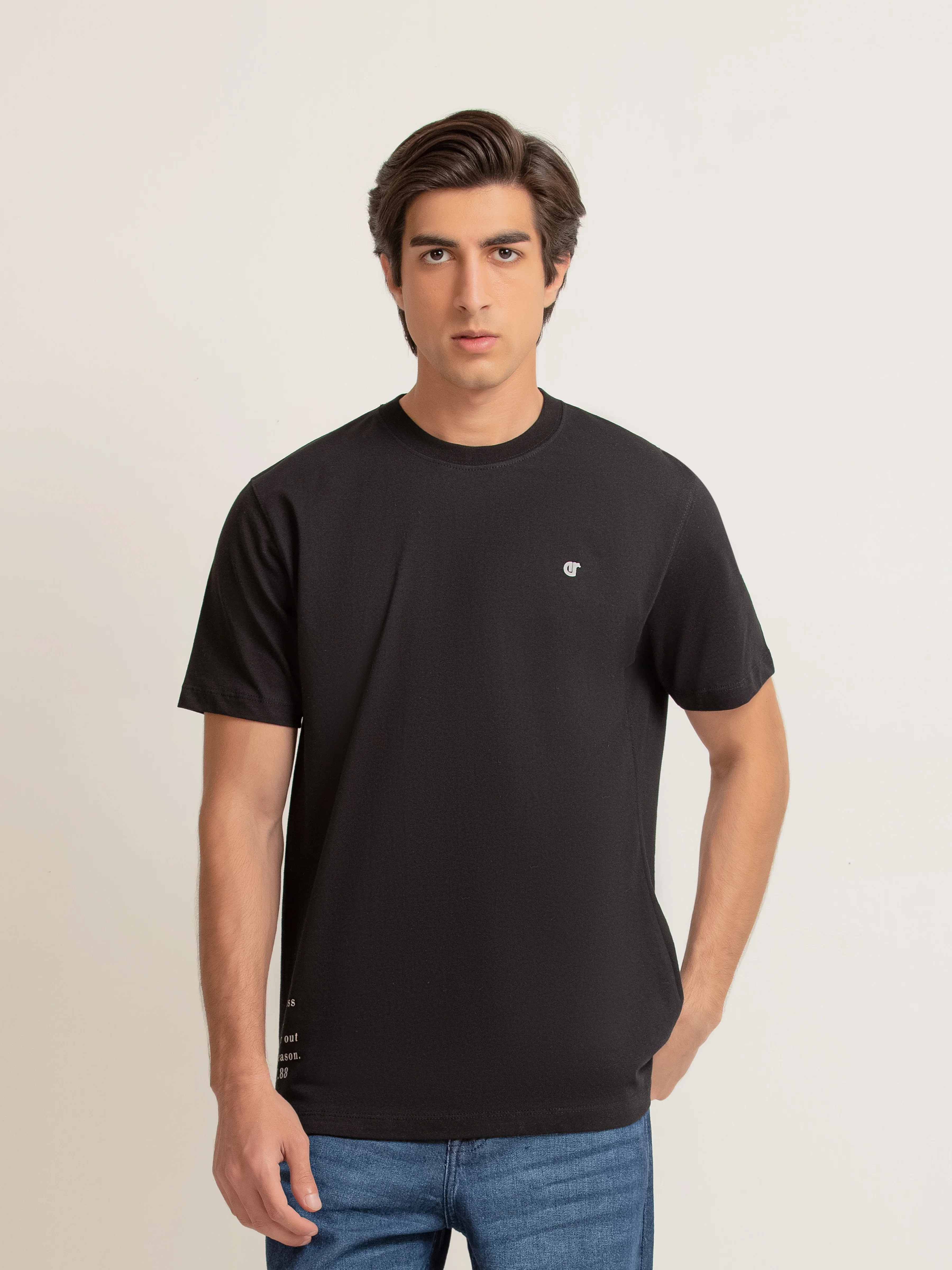 Crew Neck Classic Tee - EMTGT6-009
