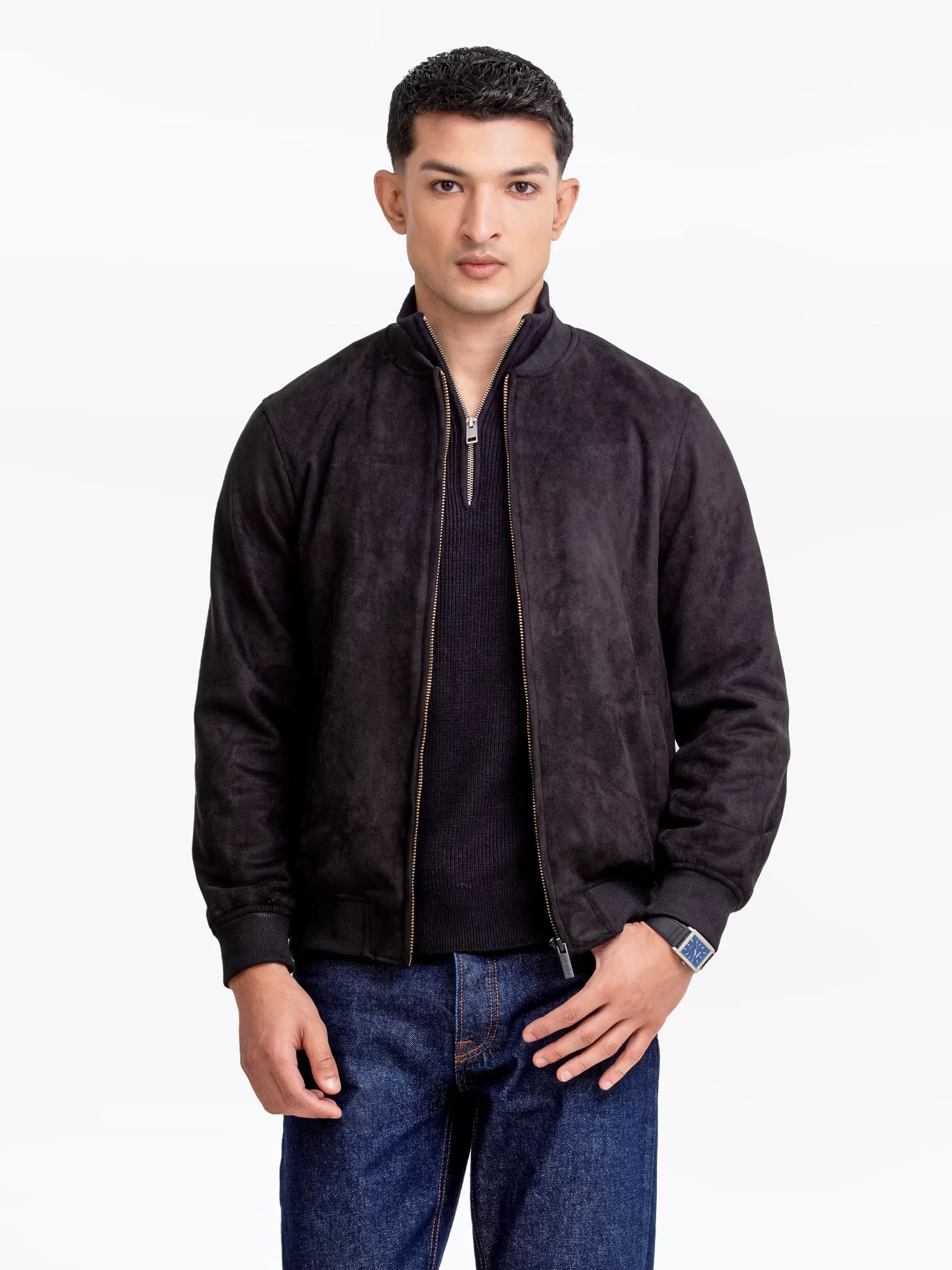 Suede Jacket - EMTJ24-011