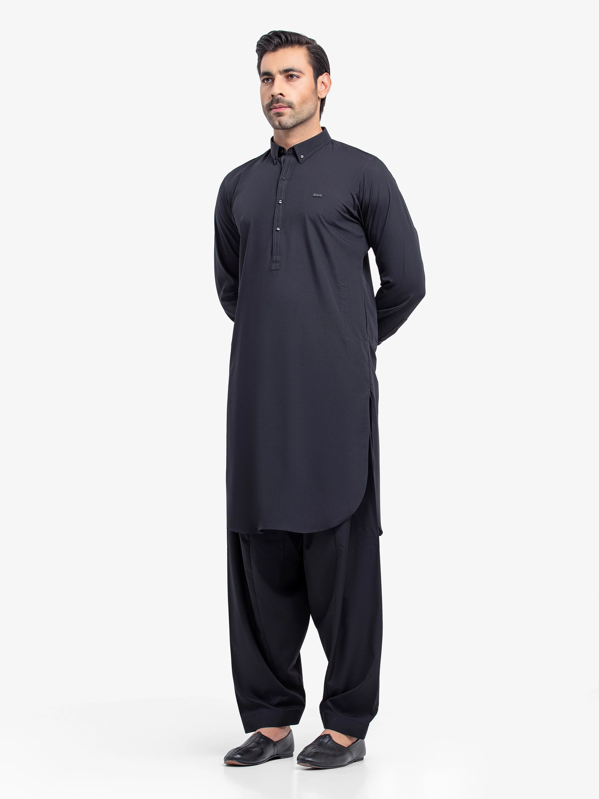 Blended Shalwar Kameez - EMTKST5-99515 - Image 4