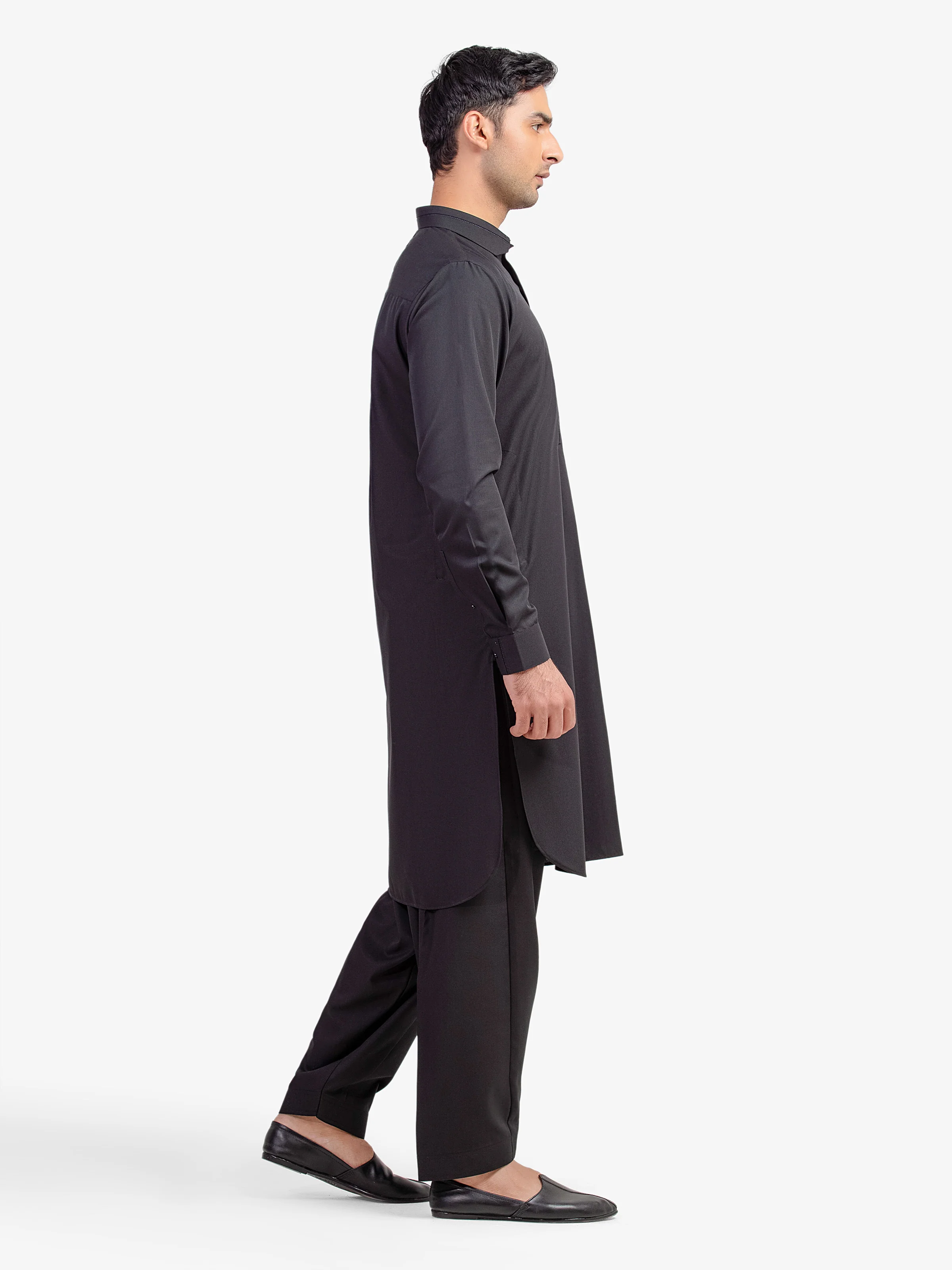 Dobby Shalwar Kameez - EMTKST5-99593 - Image 5