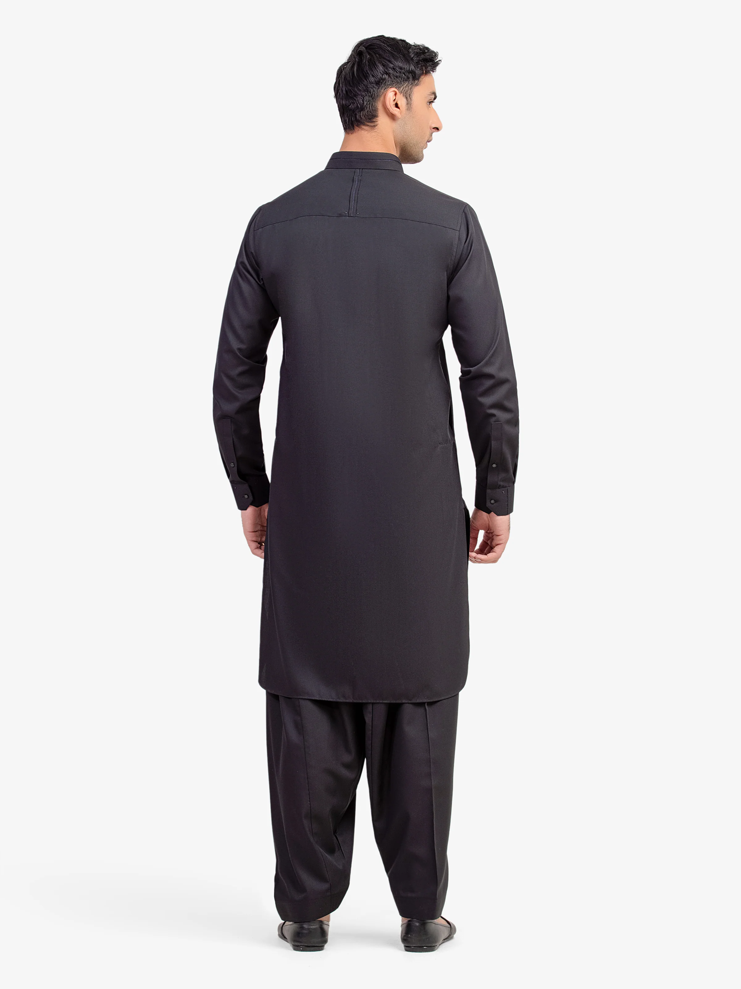 Dobby Shalwar Kameez - EMTKST5-99593 - Image 6