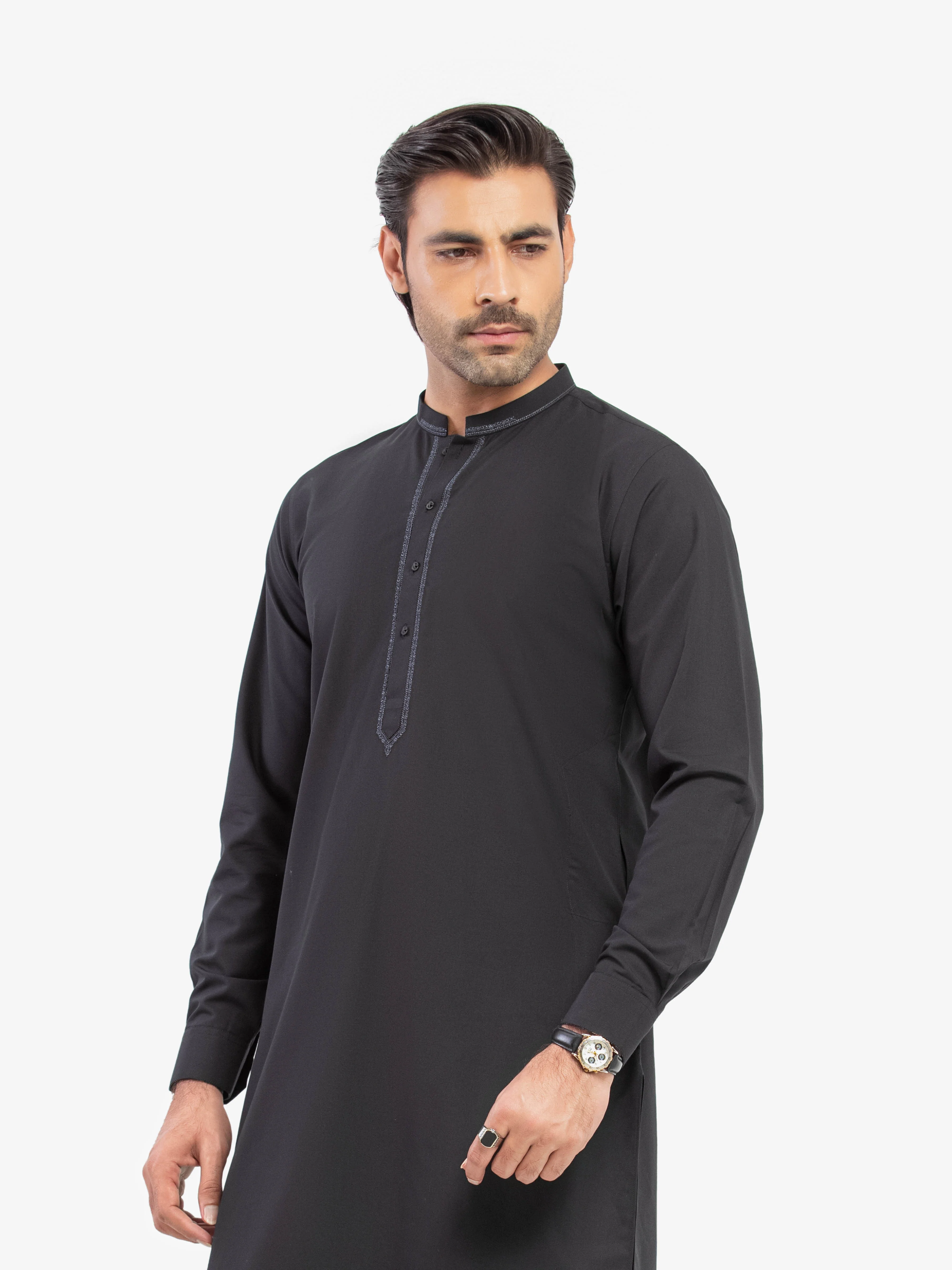 Embroidered Blended Shalwar Kameez - EMTKST5-99603 - Image 2