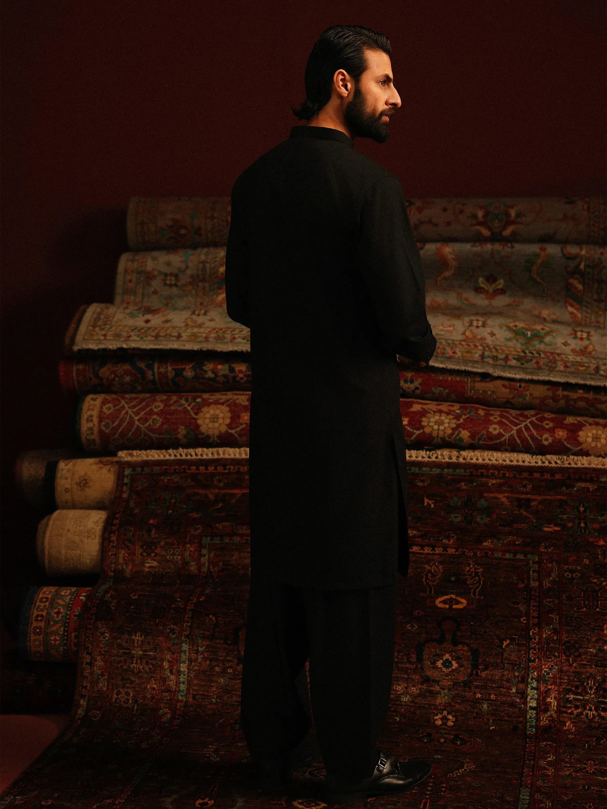 Blended Shalwar Kameez - EMTKST5-99619 - Image 5