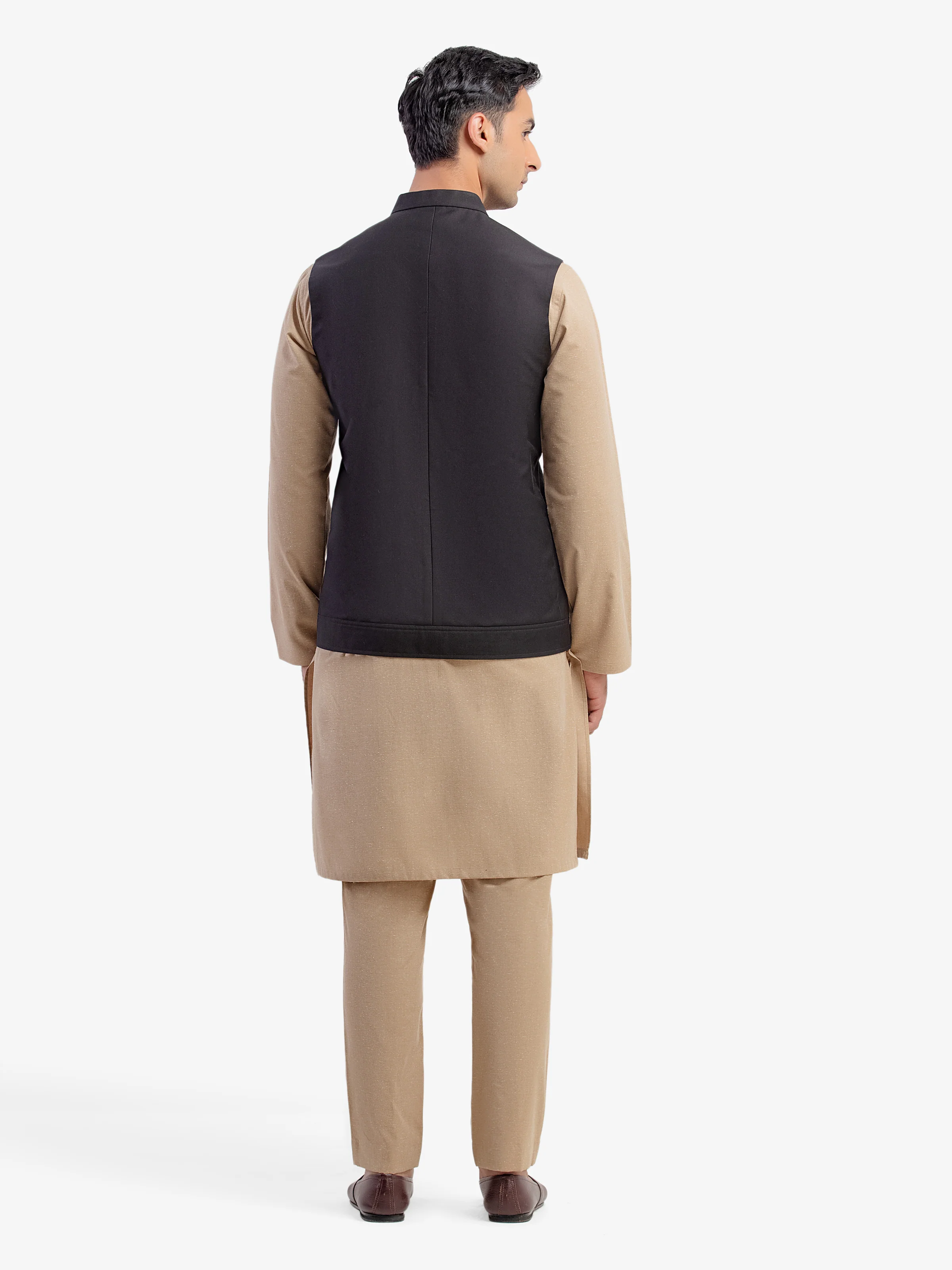 Plain Waistcoat - EMTWCP5-35991 - Image 5