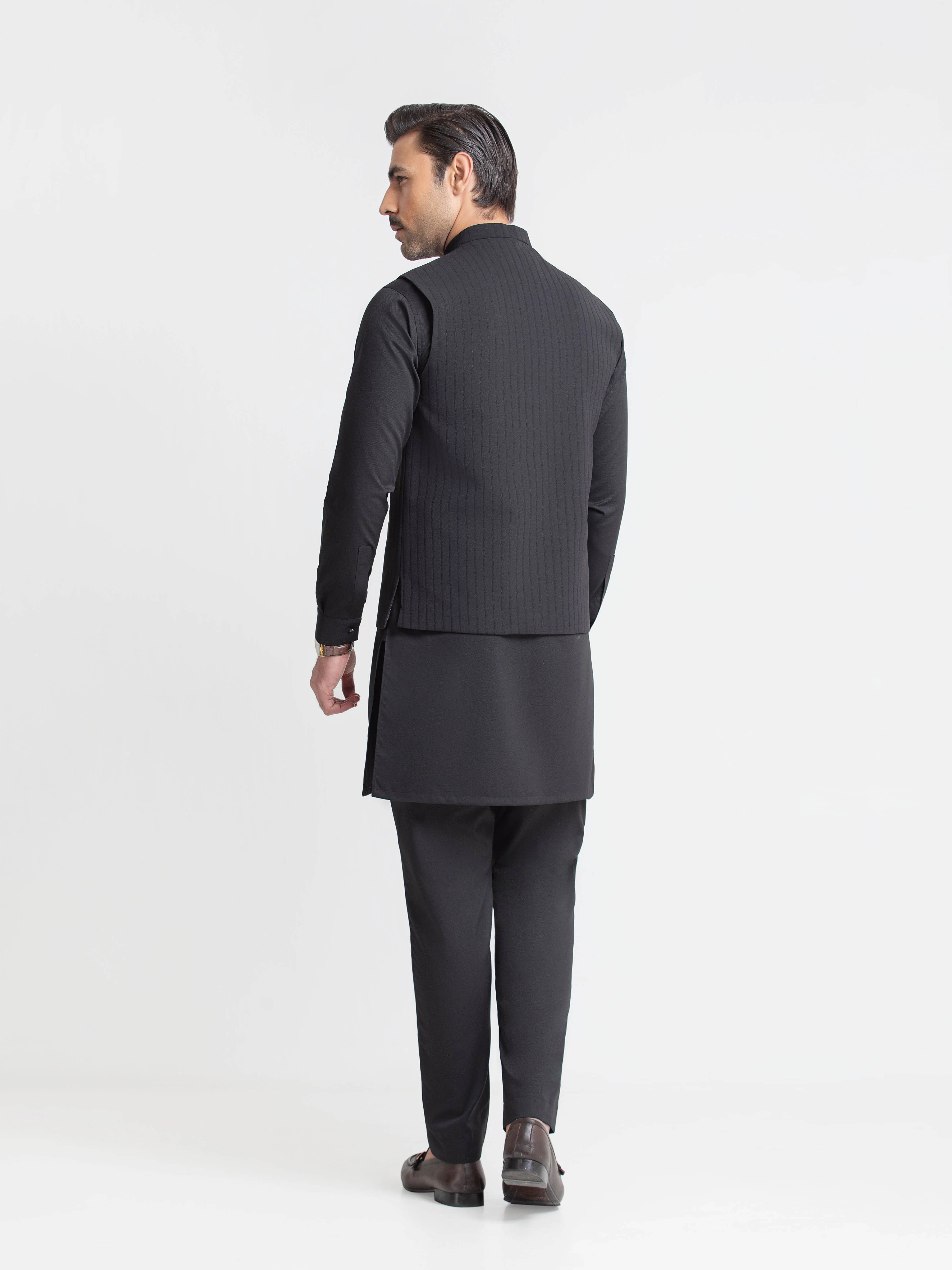 Plain Waistcoat - EMTWCP6-36011 - Image 4