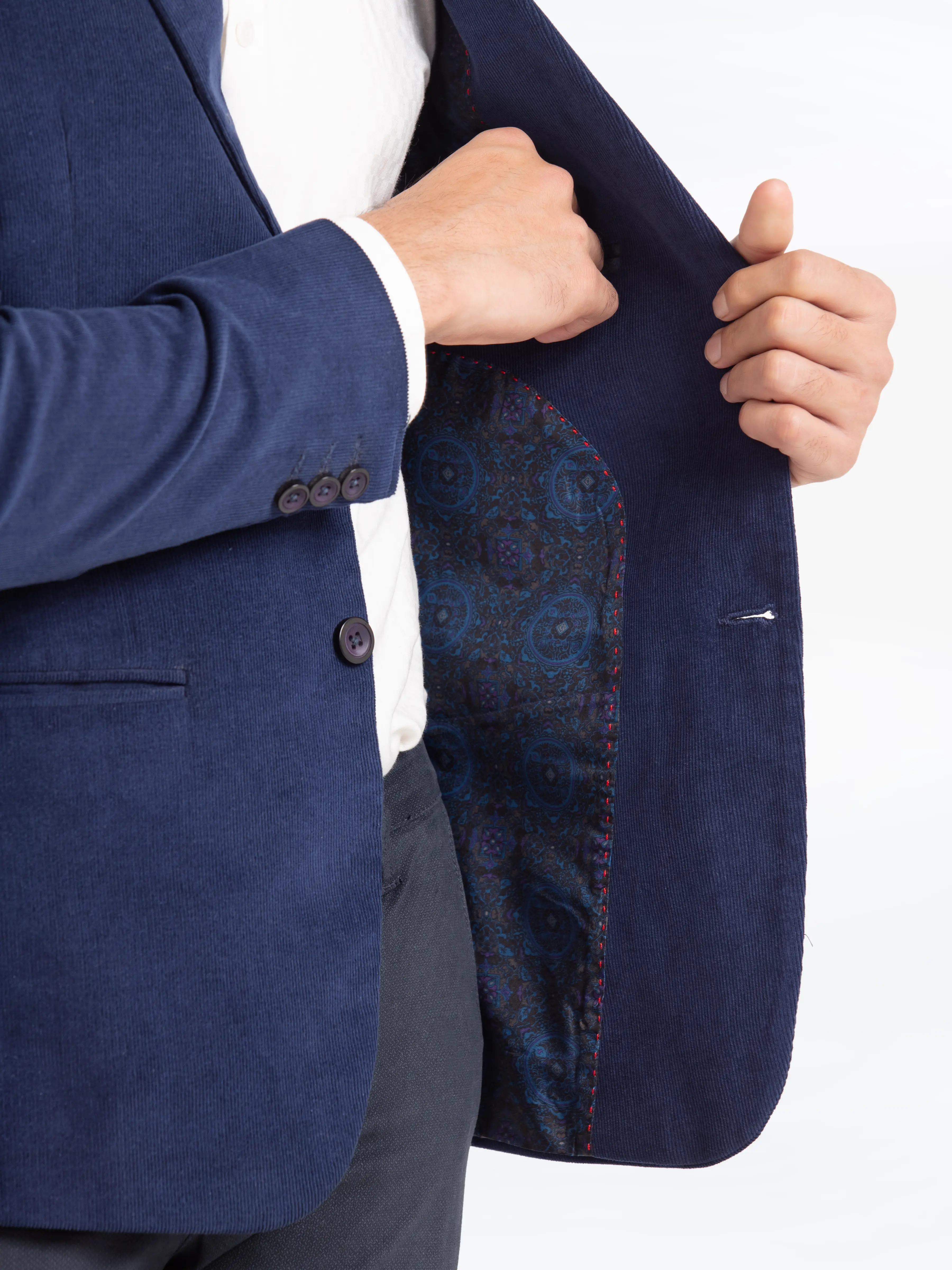 Corduroy Blazer - EMTB24-6862 - Image 3