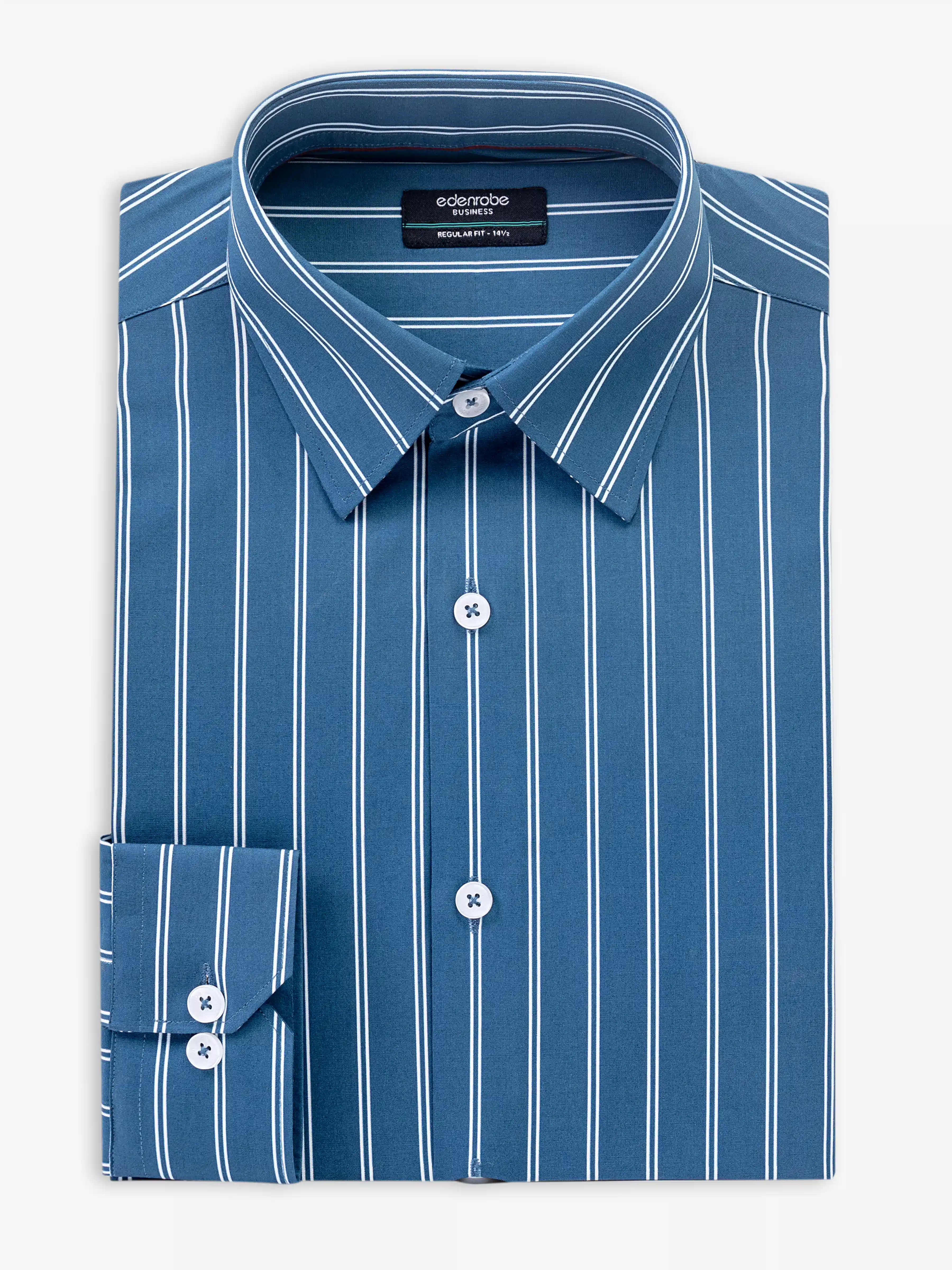 Business Striped Shirt - EMTSB5-182