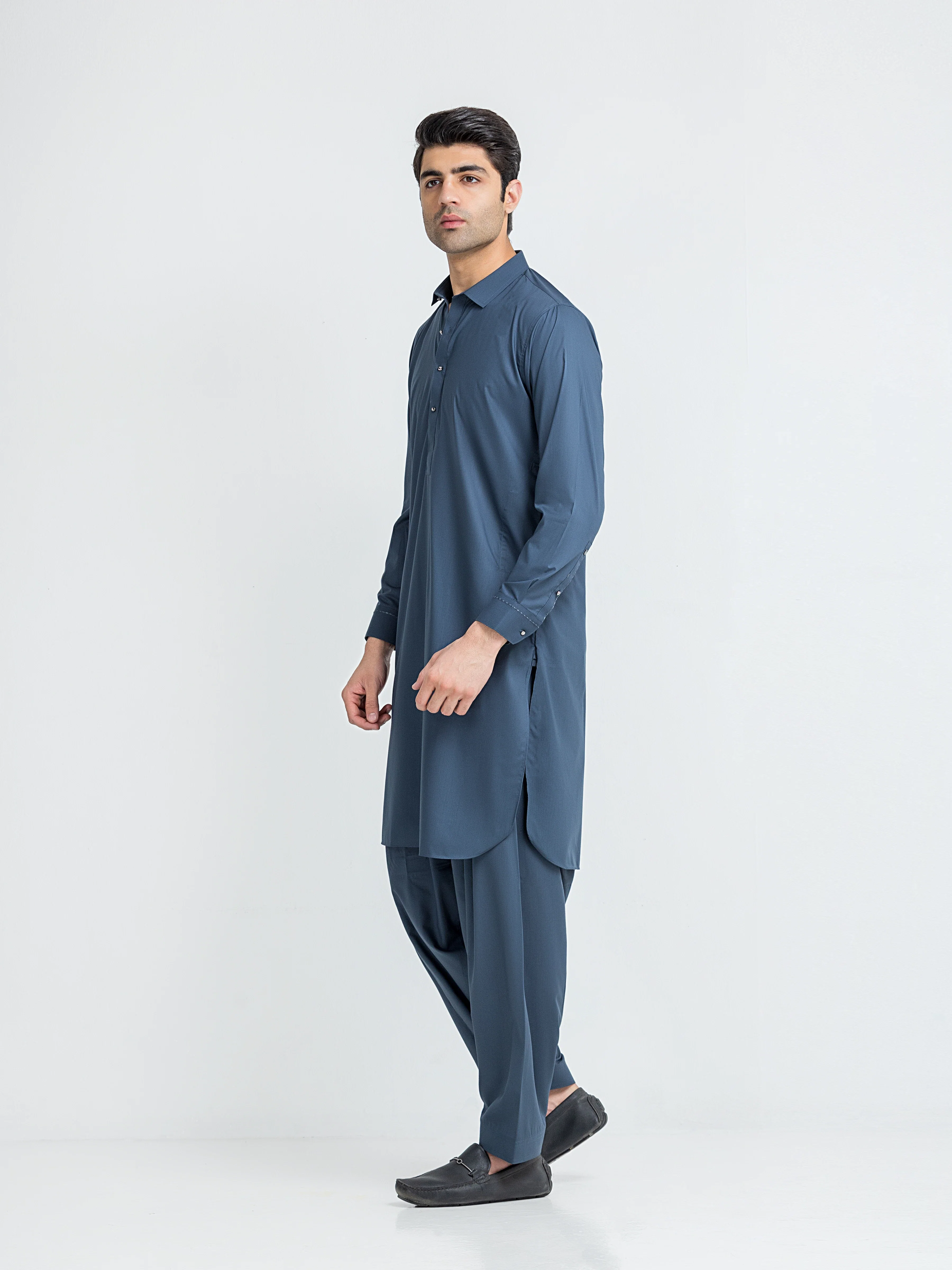 Embroidered Blended Shalwar Kameez - EMTKST5-99630 - Image 5