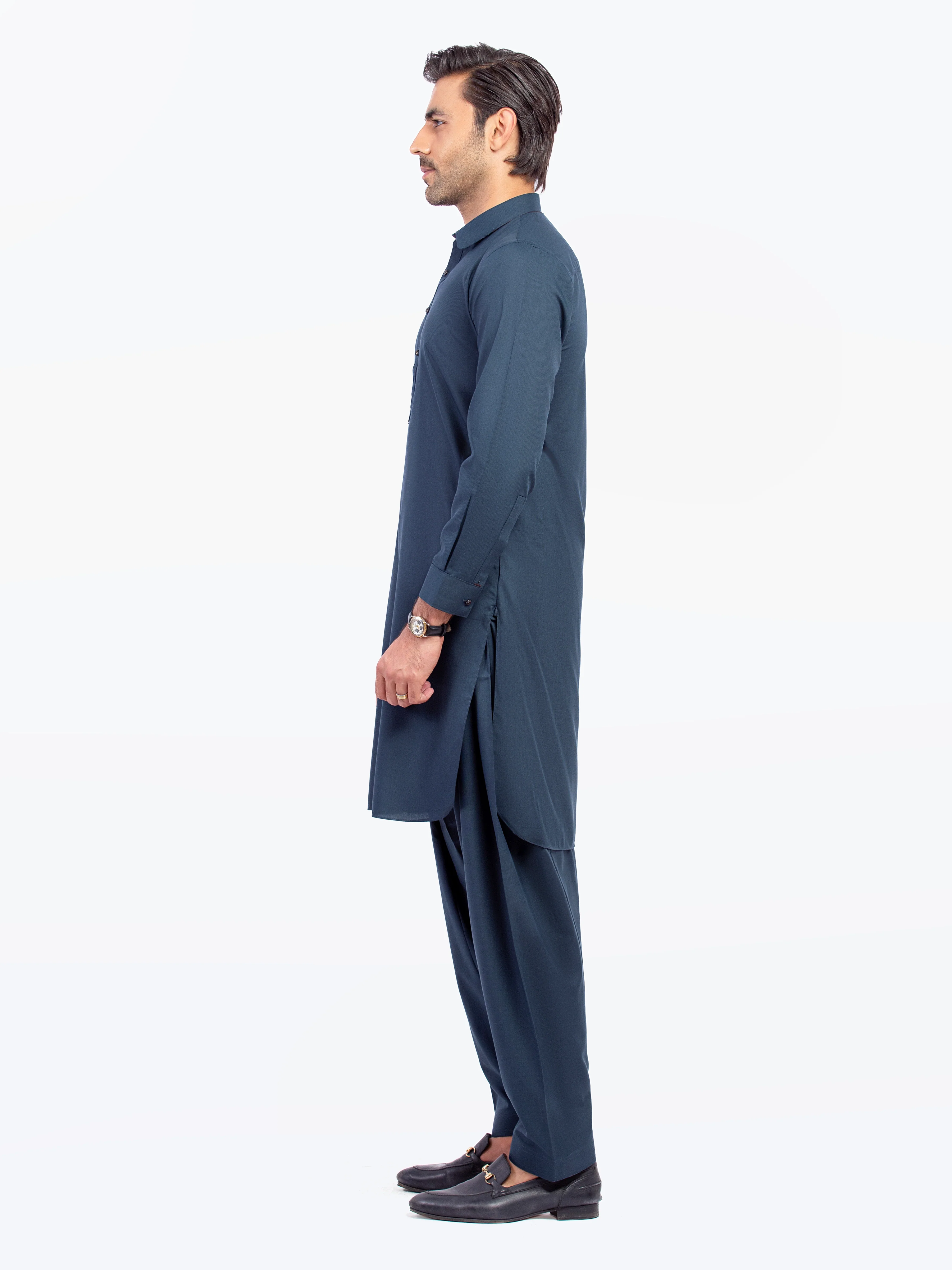 Blended Shalwar Kameez - EMTKST5-99554 - Image 4