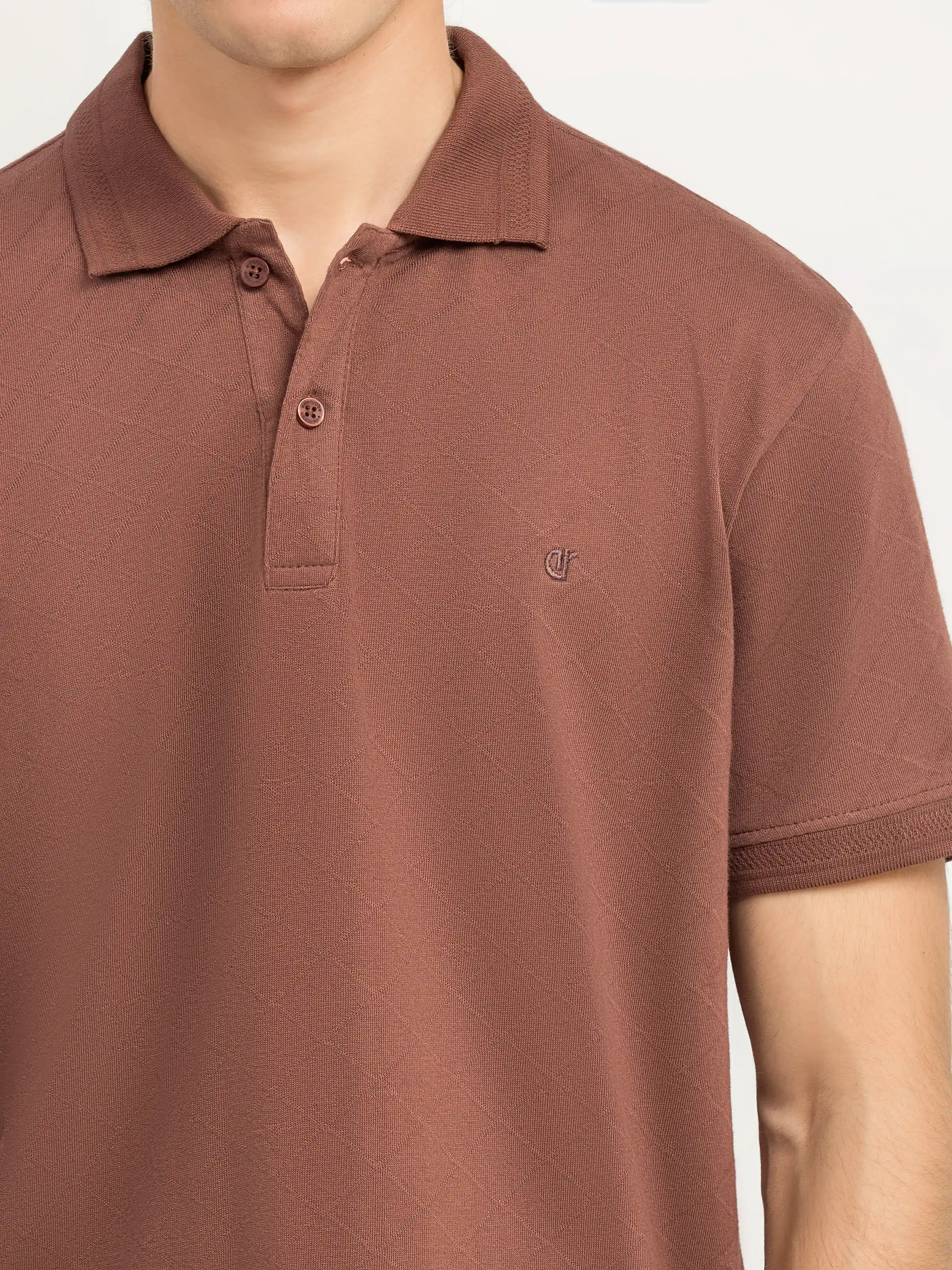 Textured Polo - EMTPS6-082 - Image 3