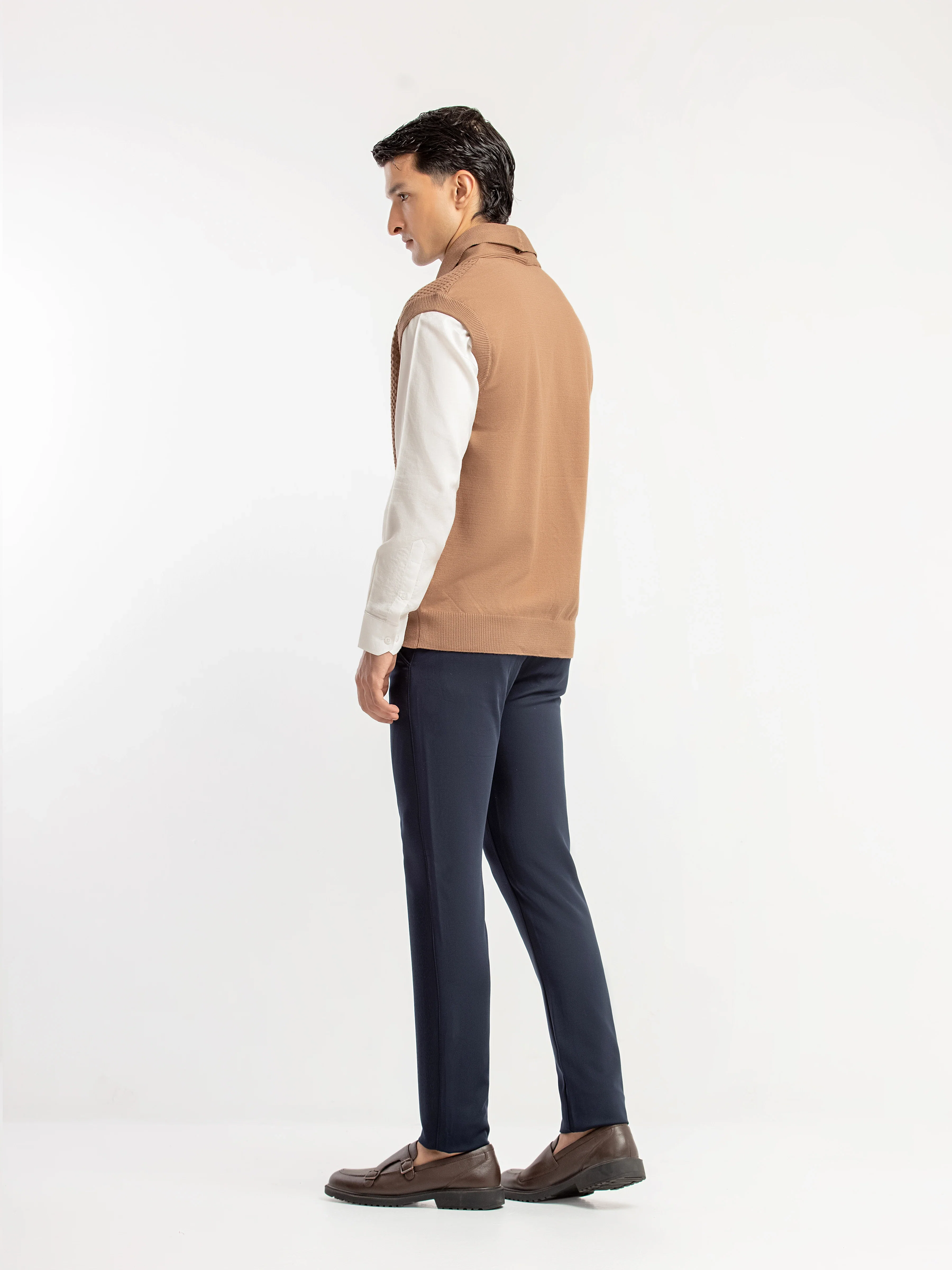 Shawl Collar Cardigan - EMTSWT5-004 - Image 5