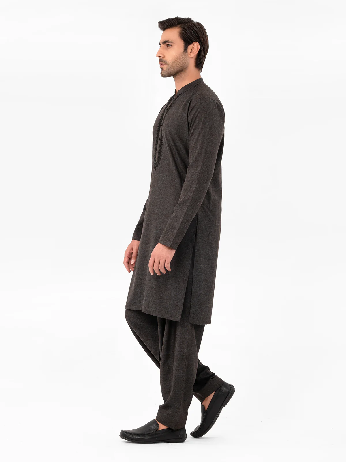 Embroidered Blended Shalwar Kameez - EMTKS23W-41053 - Image 3