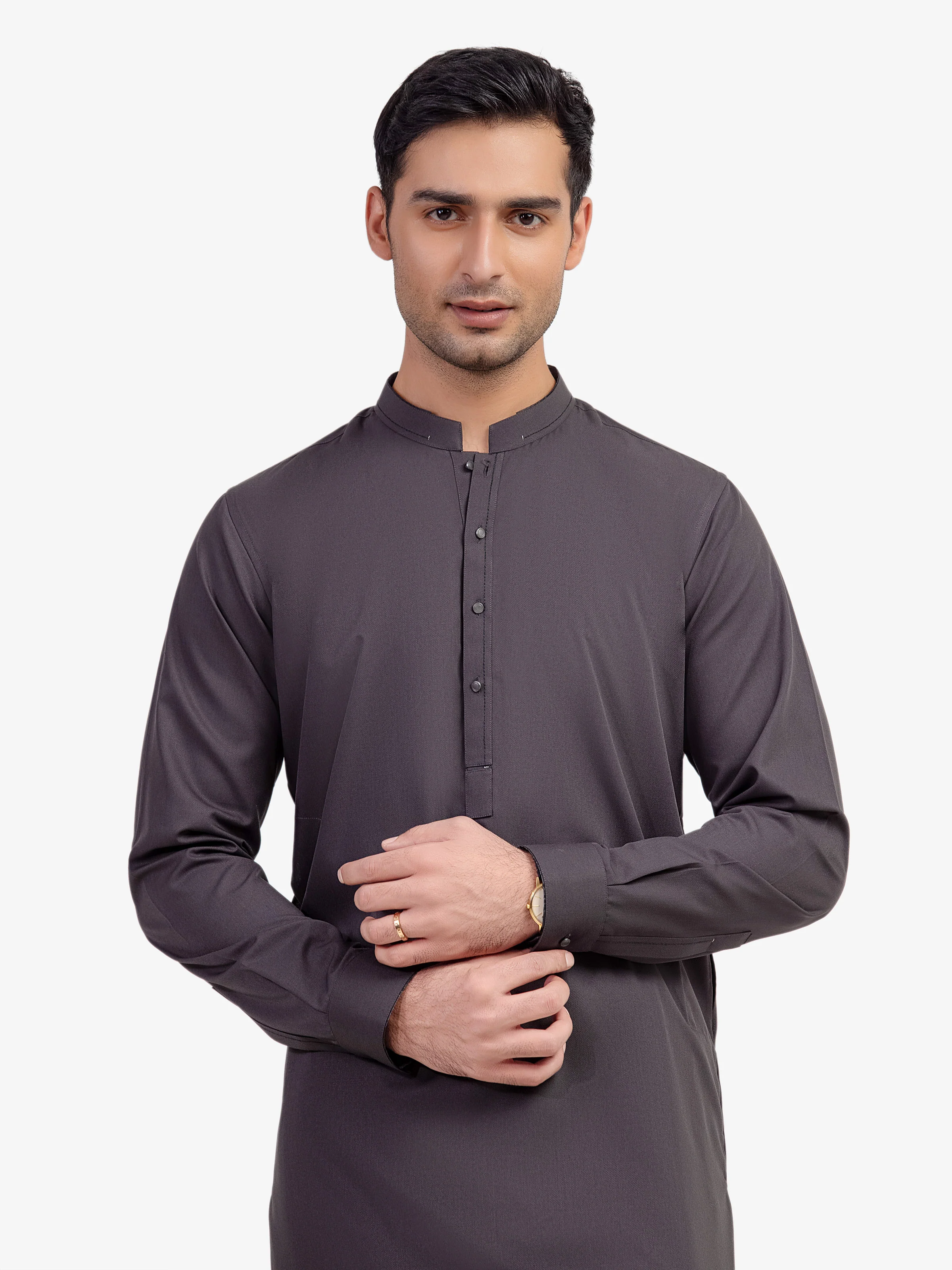 Dobby Shalwar Kameez - EMTKST5-99591 - Image 2