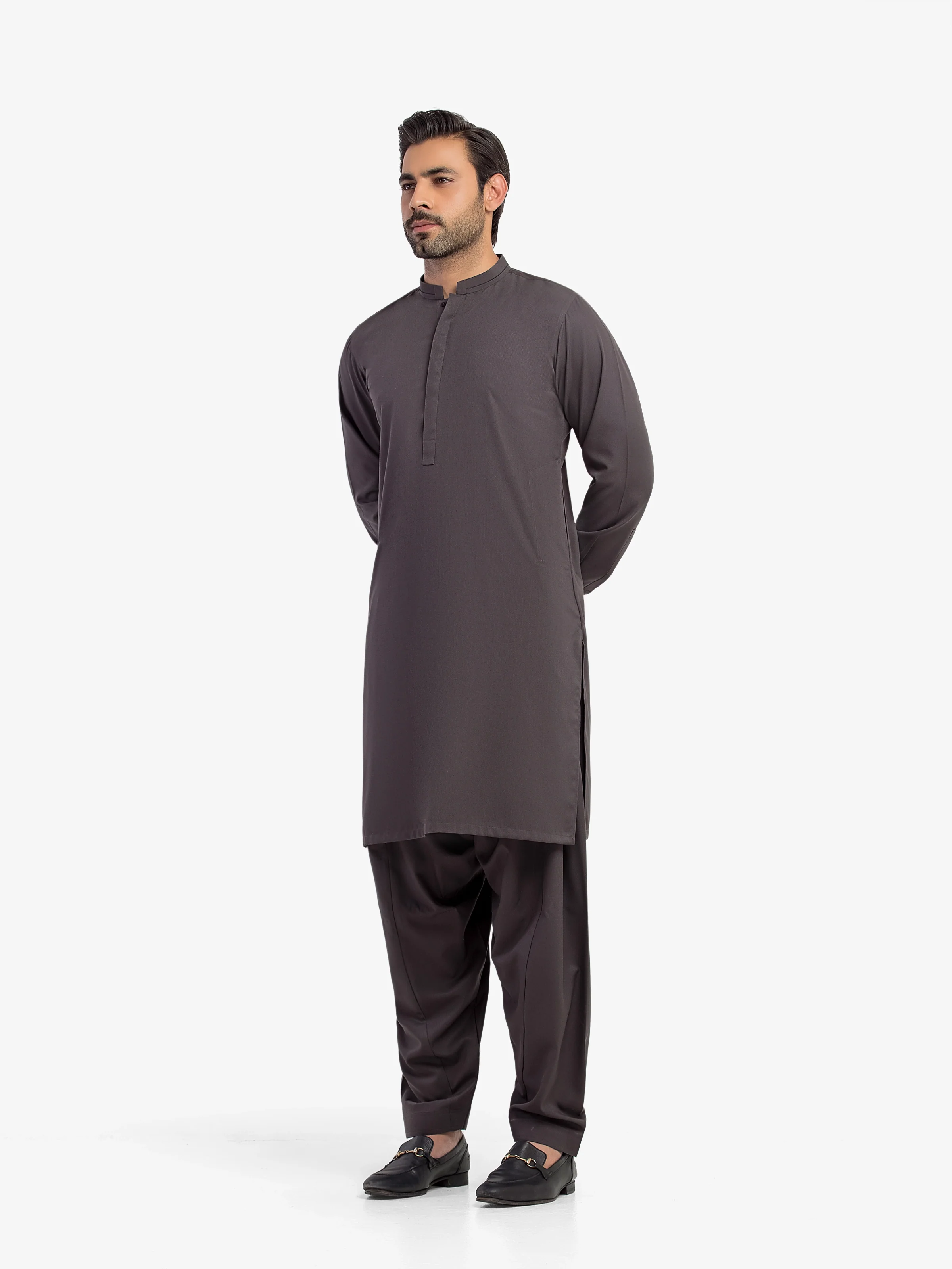 Blended Shalwar Kameez - EMTKST5-99622 - Image 4