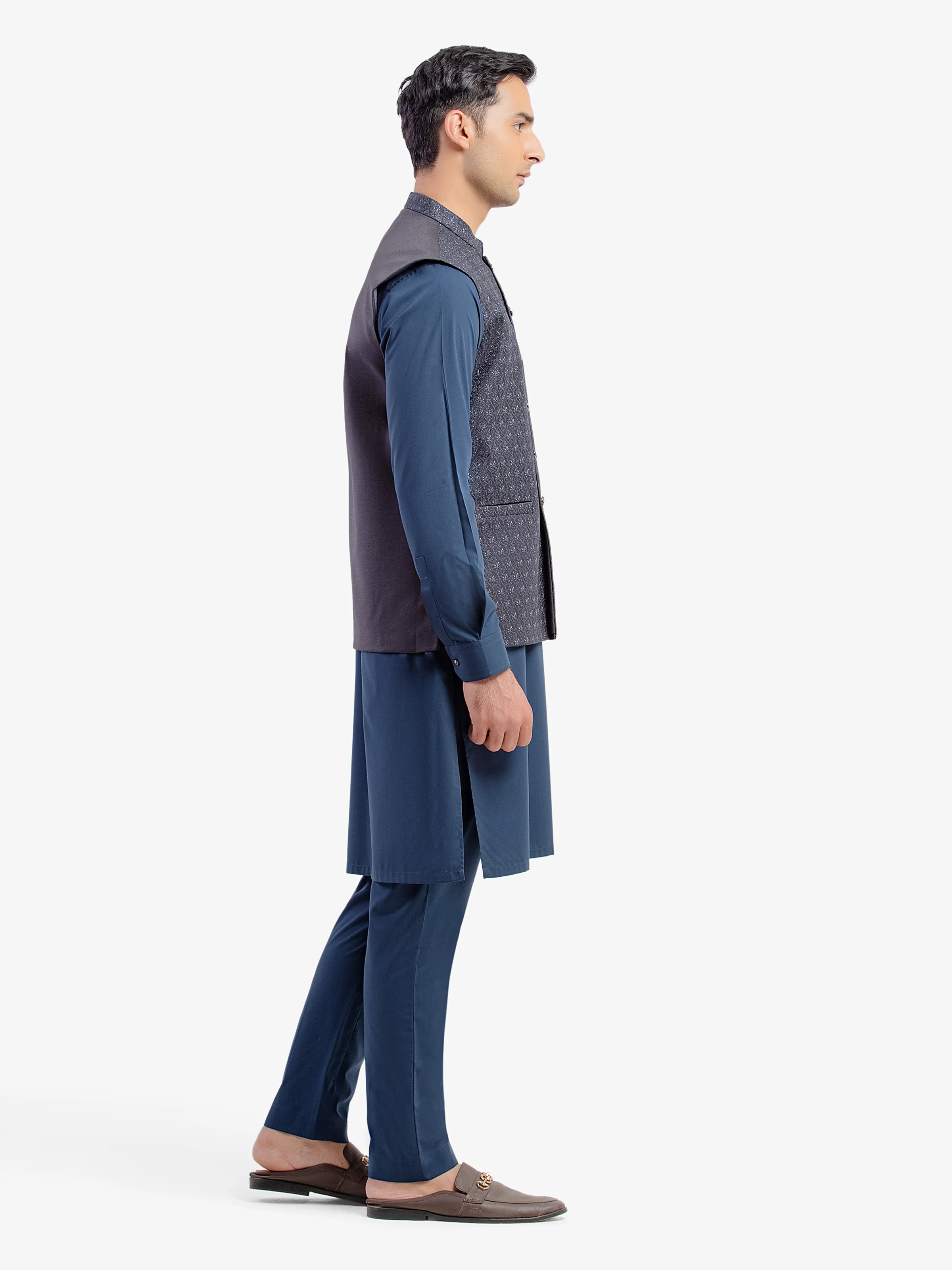 Embroidered Waistcoat - EMTWC5-35961 - Image 4