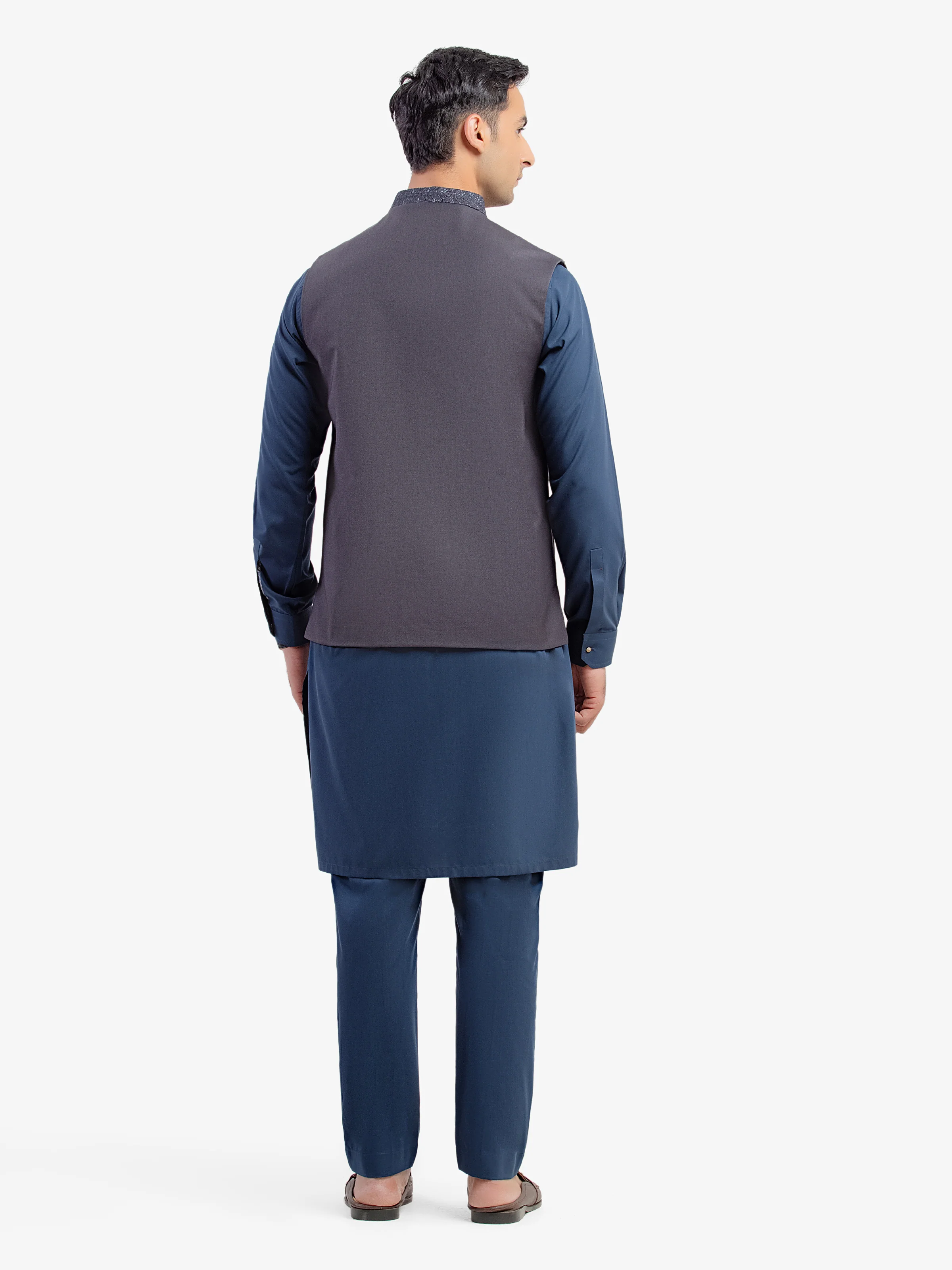 Embroidered Waistcoat - EMTWC5-35961 - Image 5
