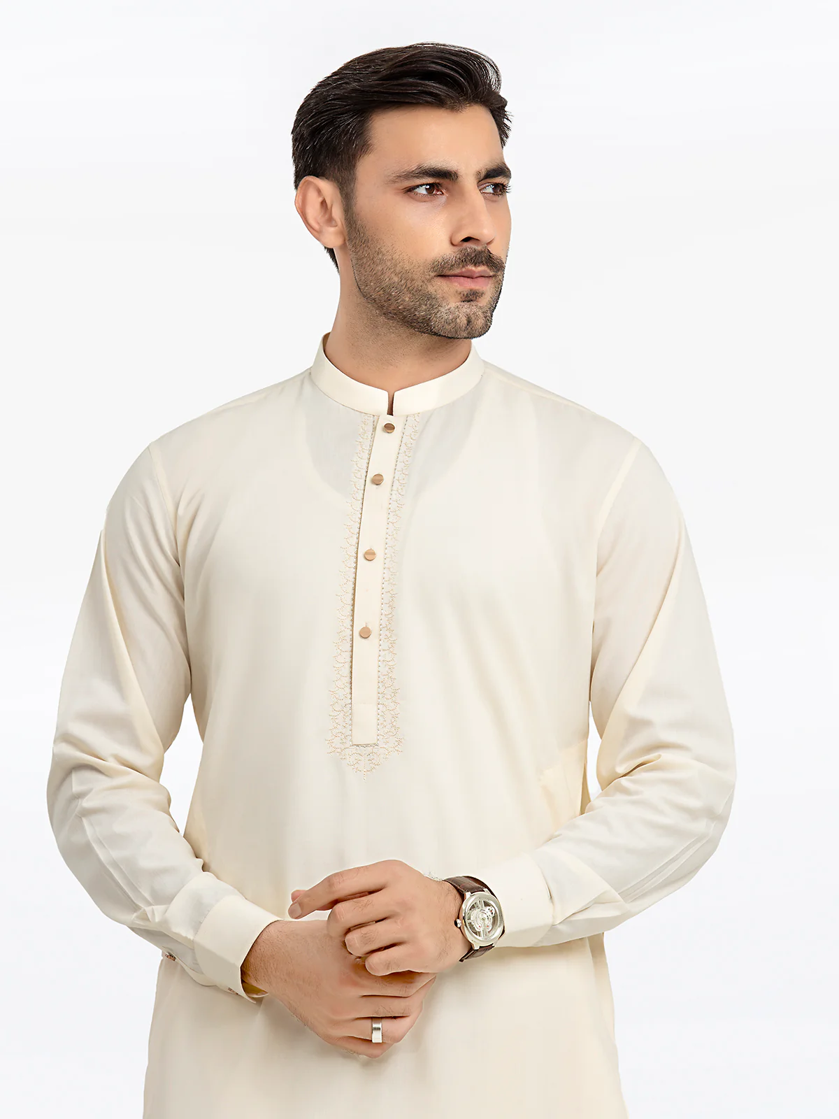 Embroidered Blended Shalwar Kameez - EMTKS24S-41135 - Image 2