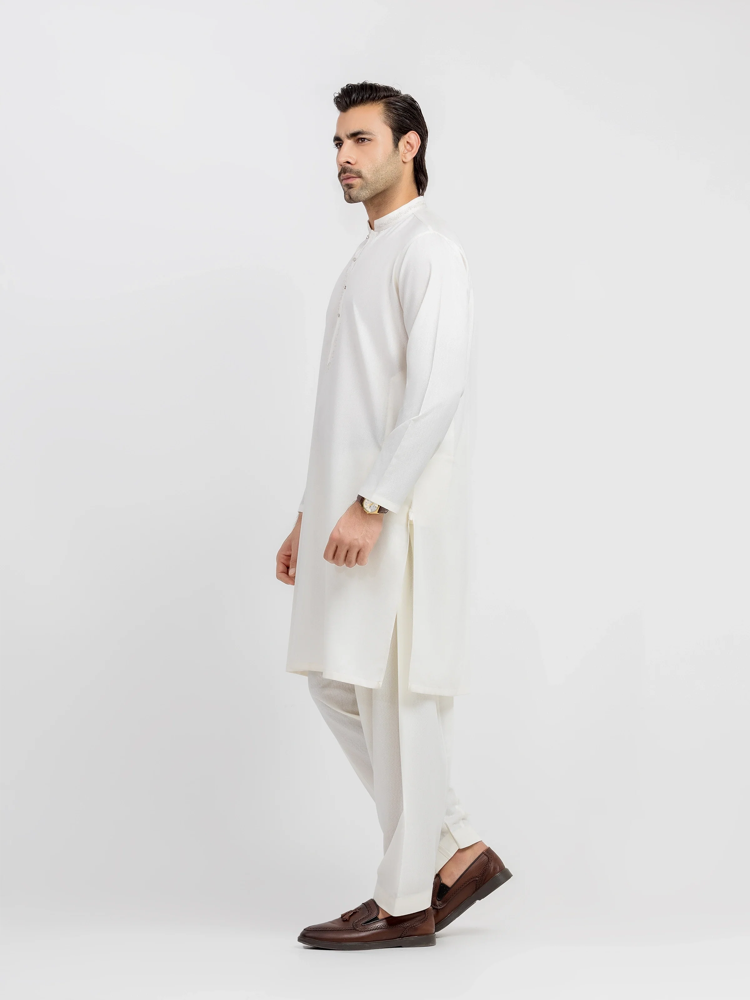 Embroidered Blended Shalwar Kameez - EMTKS6-41243 - Image 4