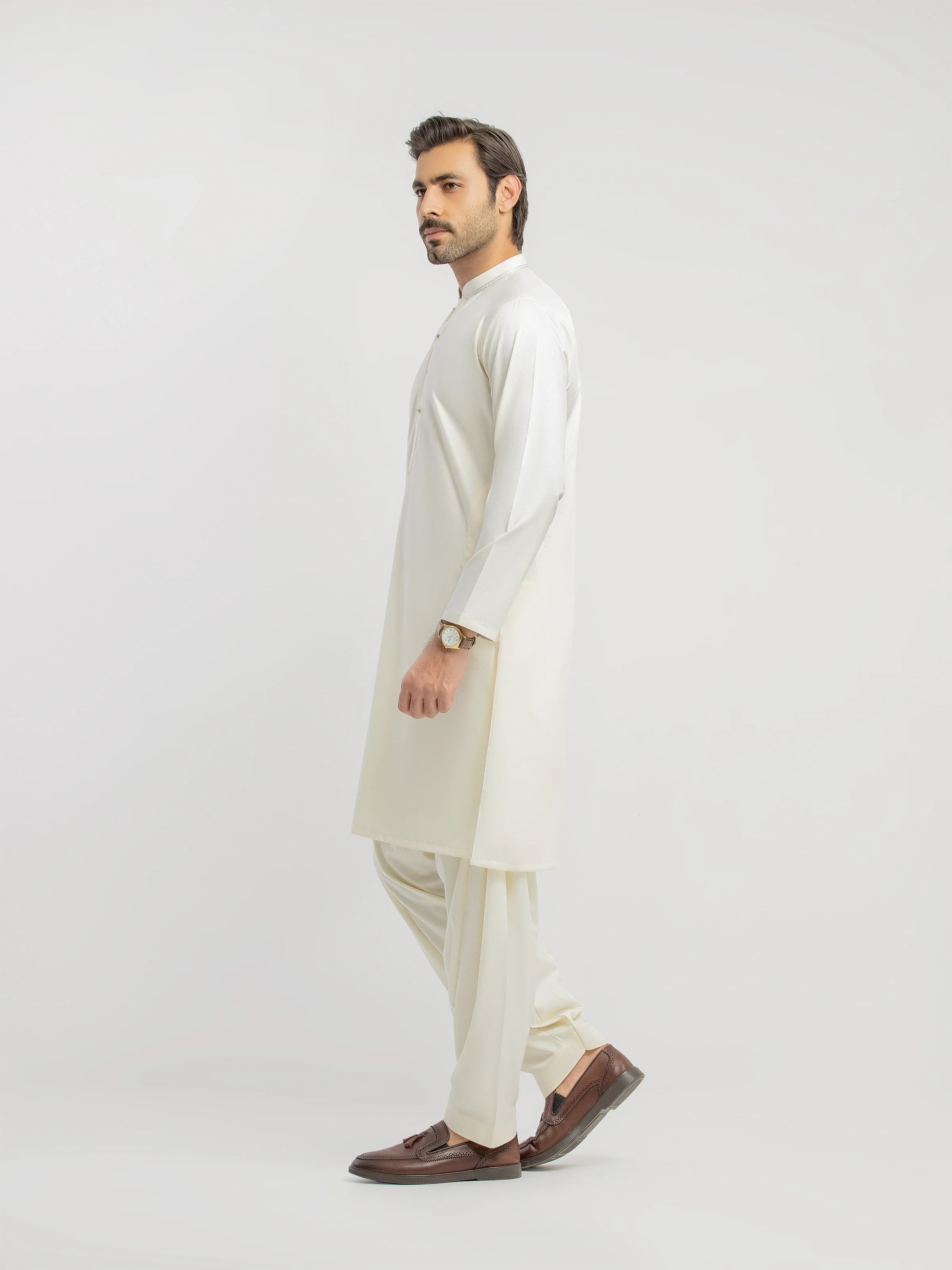 Embroidered Blended Shalwar Kameez - EMTKST5-99620 - Image 4