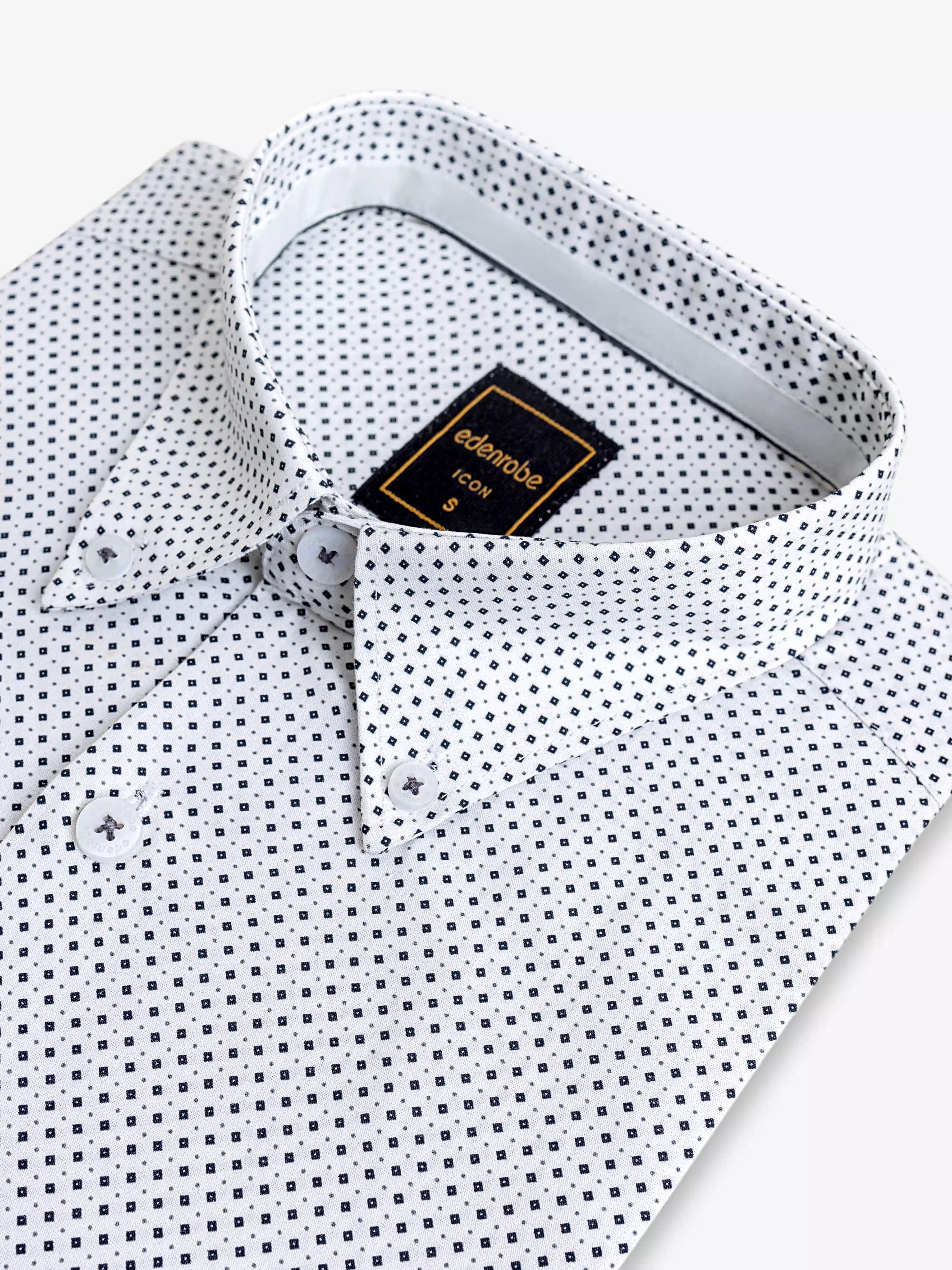 Icon Textured Shirt - EMTSI5-50747 - Image 4