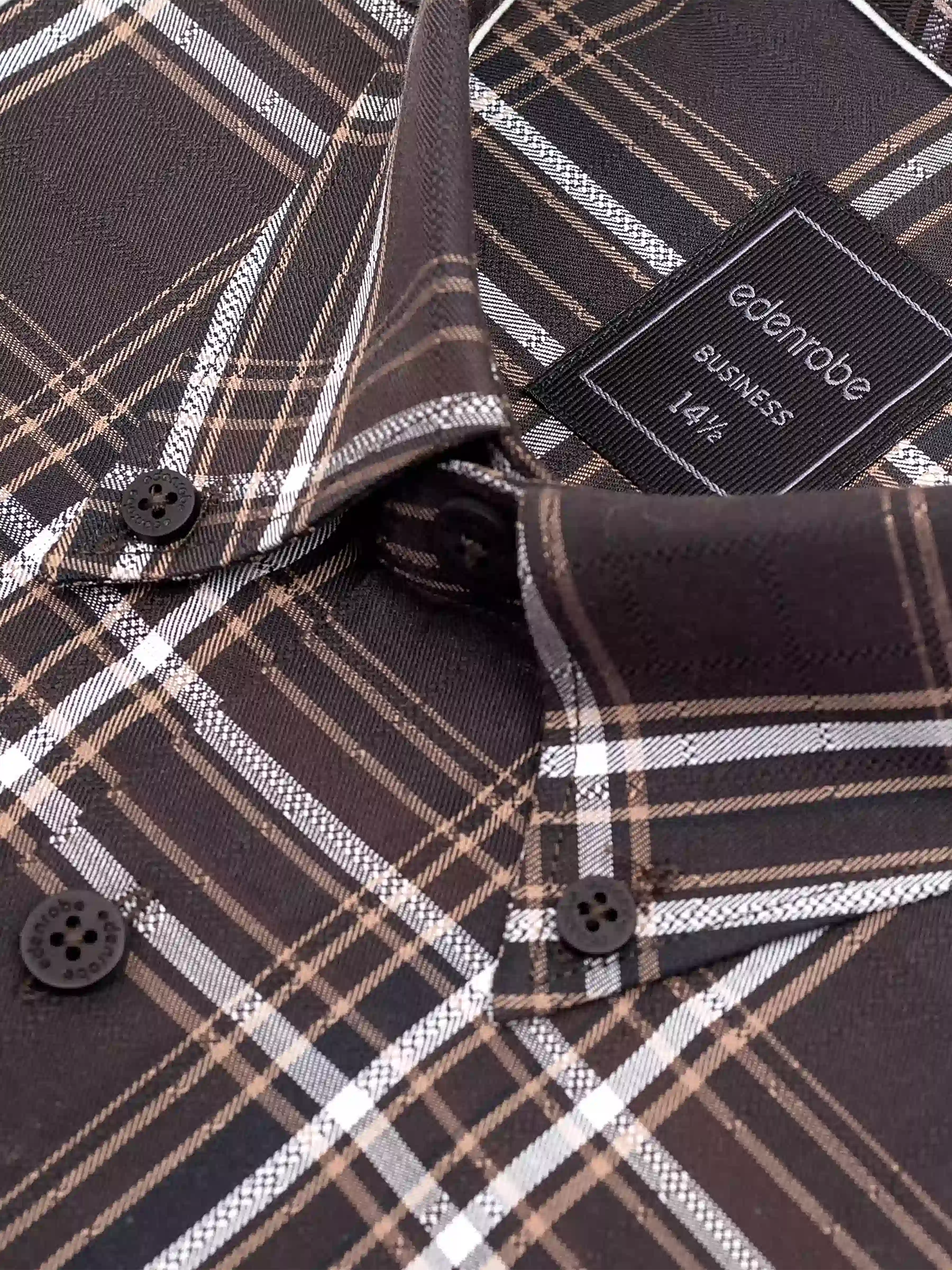 Business Check Shirt - EMTSB6-194 - Image 3