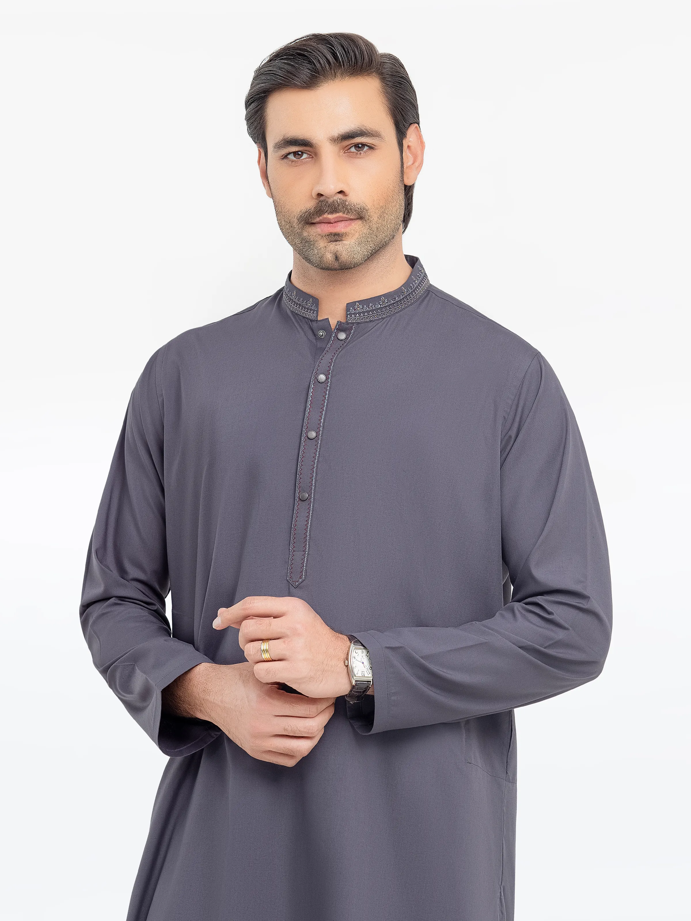 Embroidered Blended Shalwar Kameez - EMTKS5-41156 - Image 2