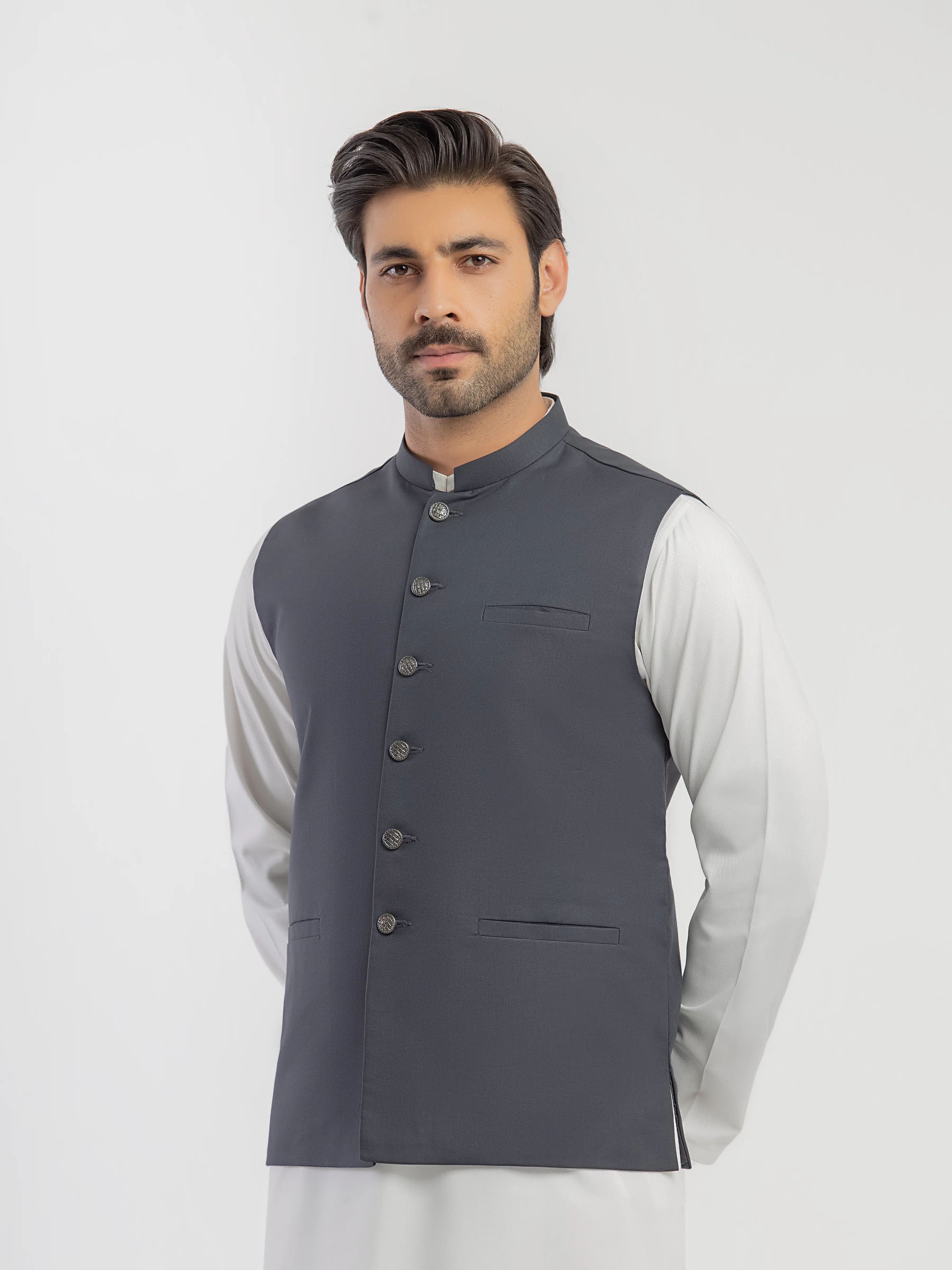 Plain Waistcoat - EMTWCP5-35943