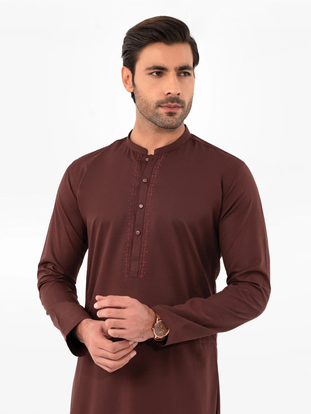 Embroidered Blended Shalwar Kameez - EMTKS23W-41064 - Image 2