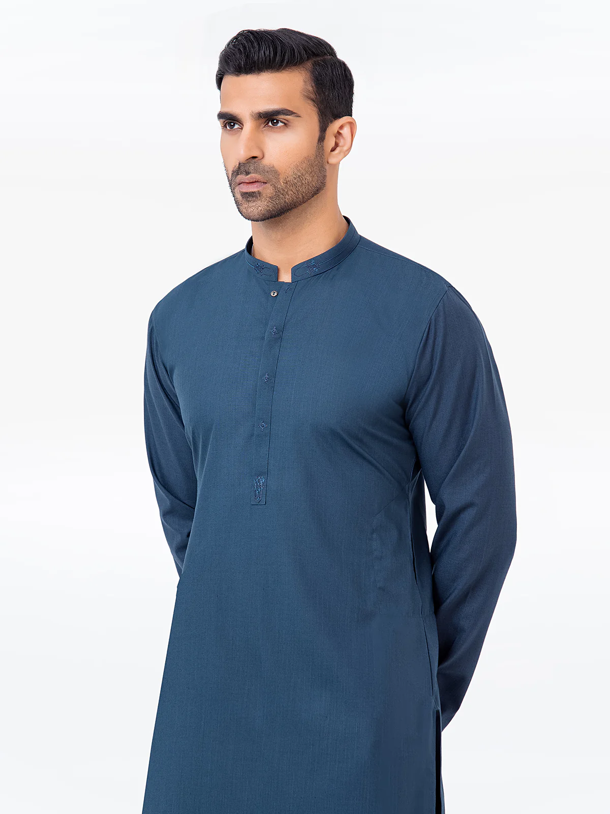 Embroidered Blended Shalwar Kameez - EMTKST24-013 - Image 2