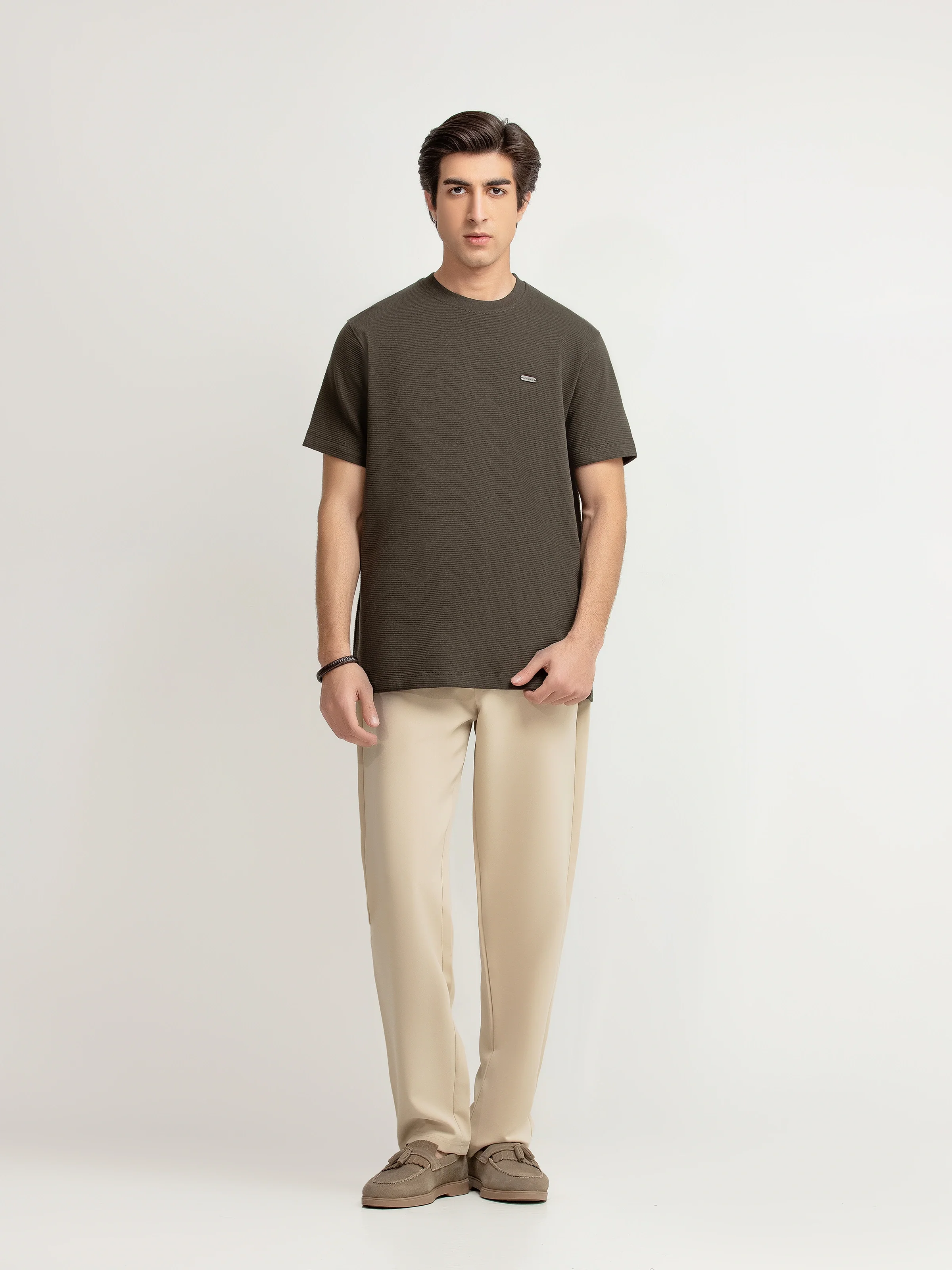 Crew Neck Classic Tee - EMTGT6-004 - Image 2