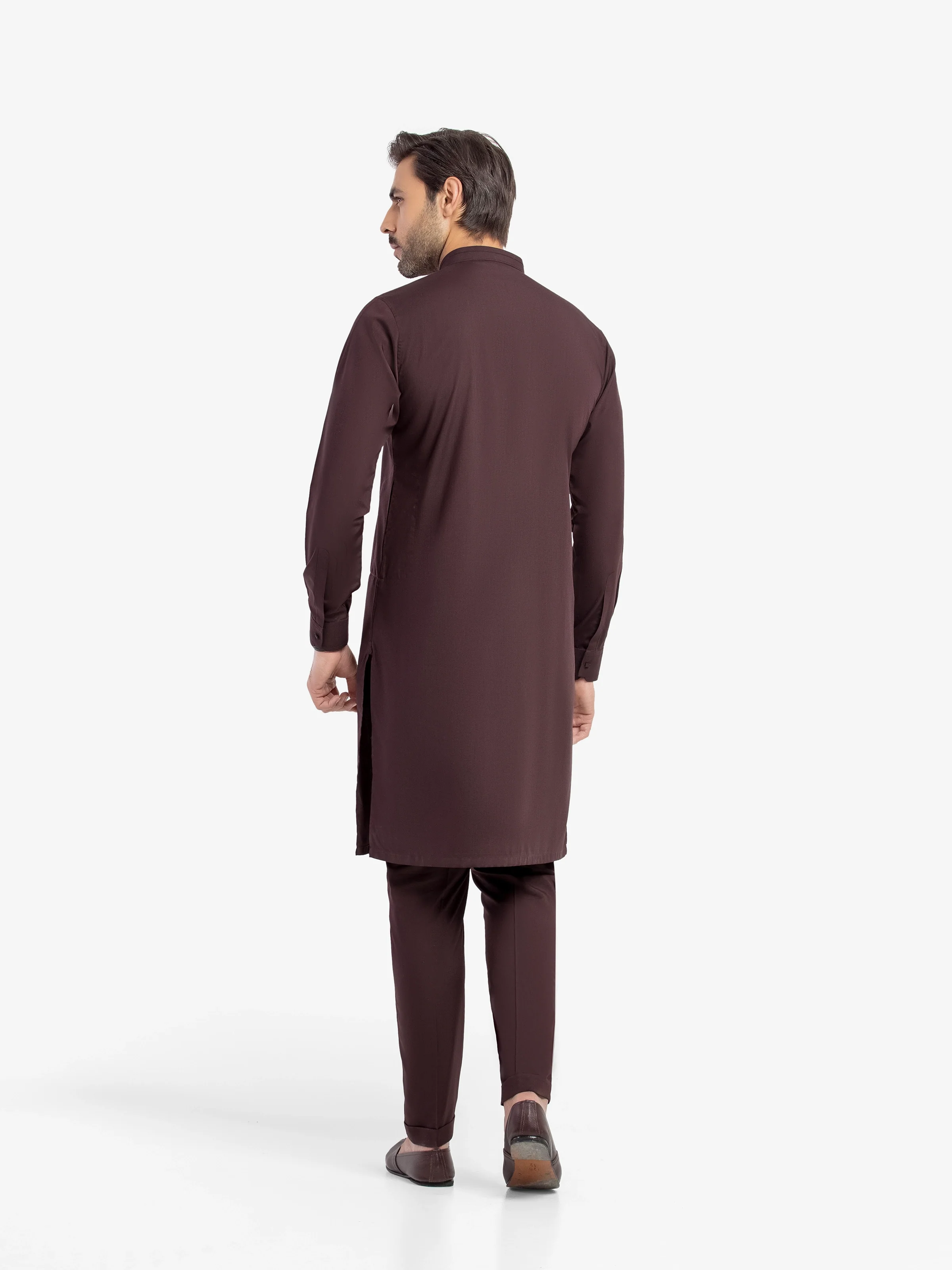 Embroidered Blended Kurta Pajama - EMTKPT5-086 - Image 5