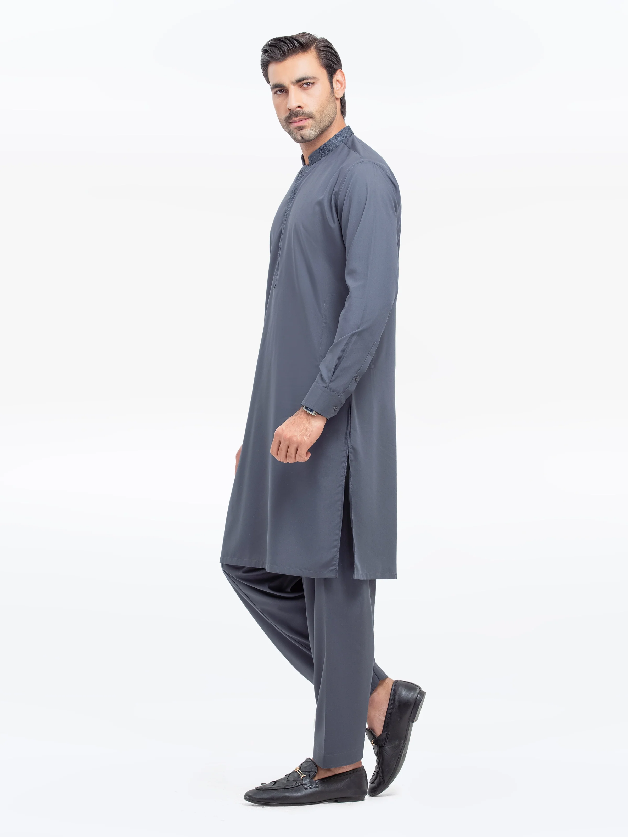 Embroidered Blended Shalwar Kameez - EMTKS5-41162 - Image 5