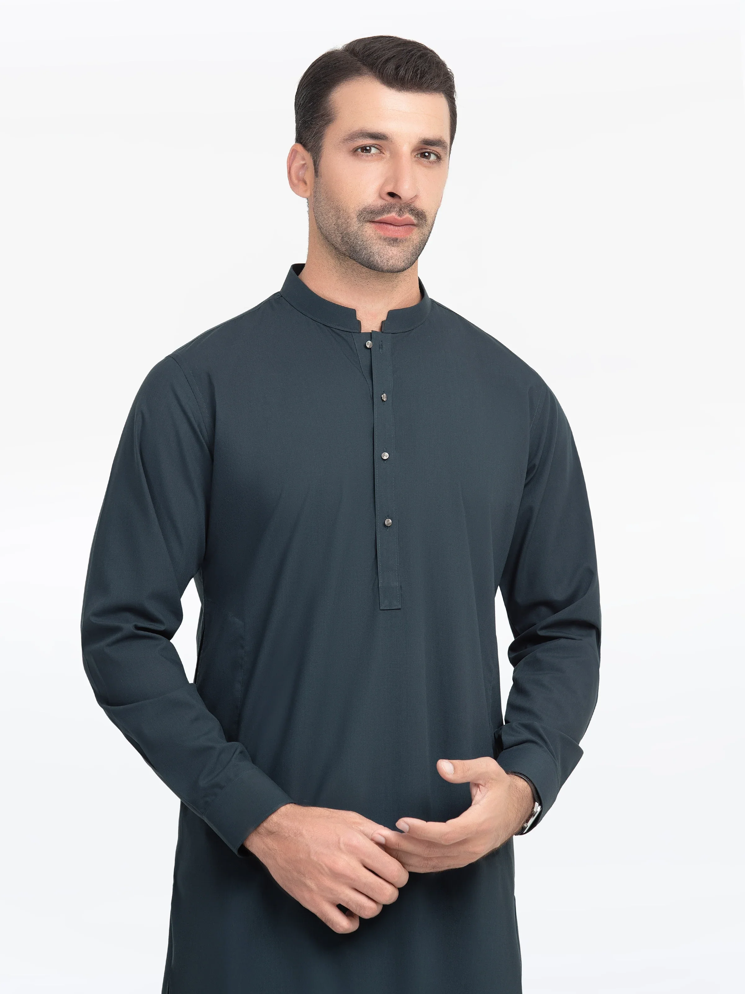 Blended Shalwar Kameez - EMTKST5-99547 - Image 2