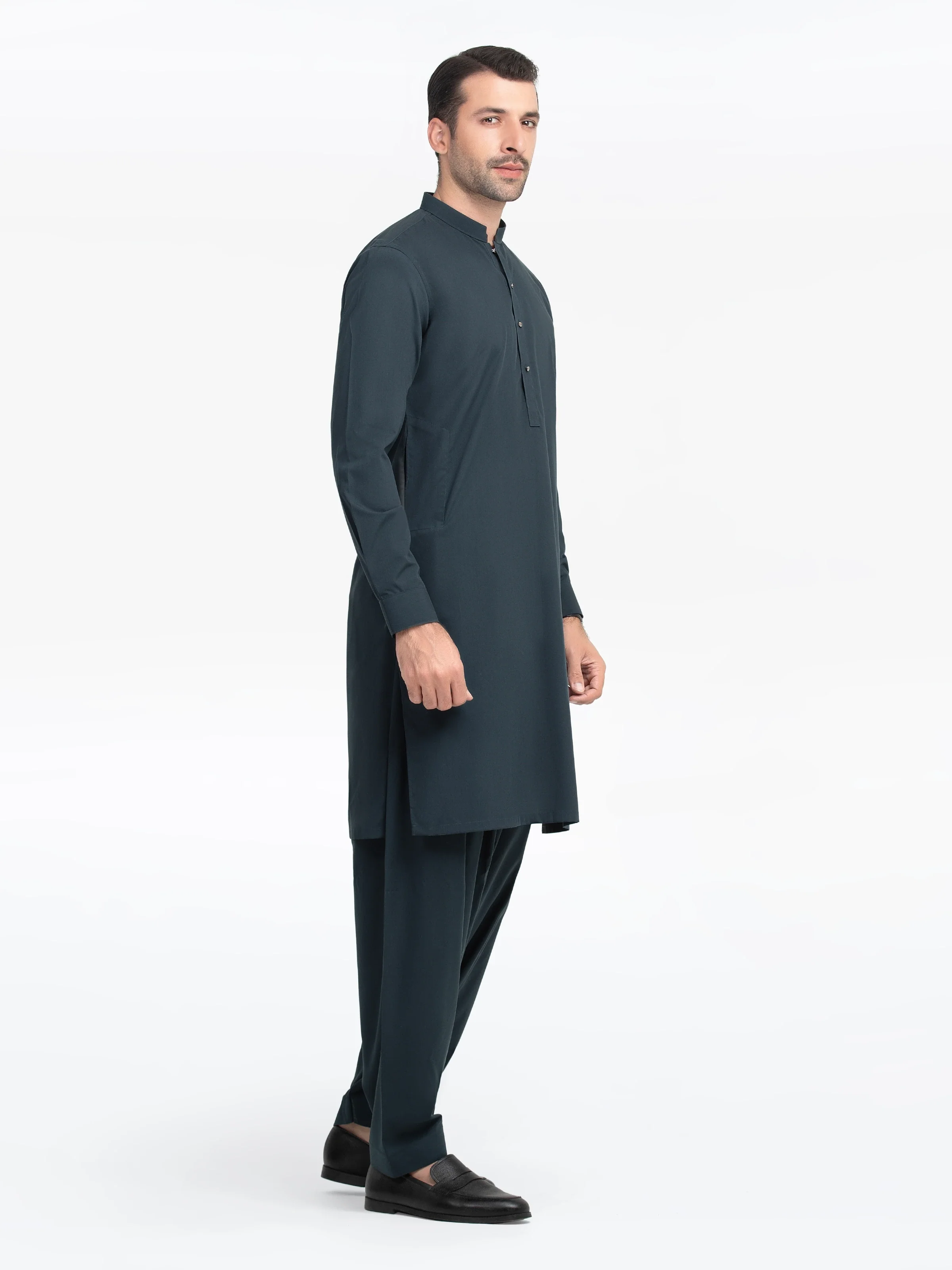 Blended Shalwar Kameez - EMTKST5-99547 - Image 5