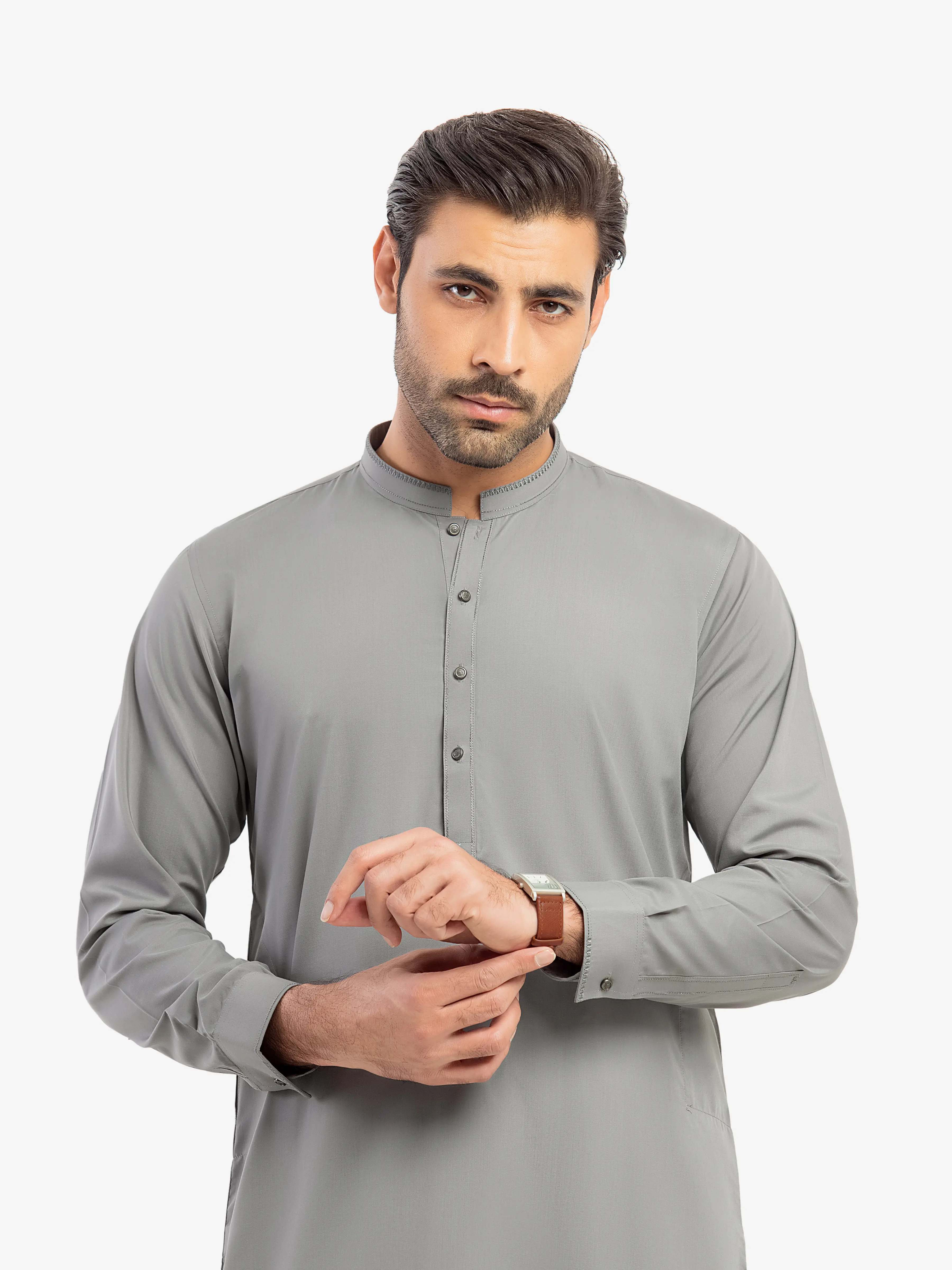 Embroidered Blended Shalwar Kameez - EMTKST5-99613 - Image 2