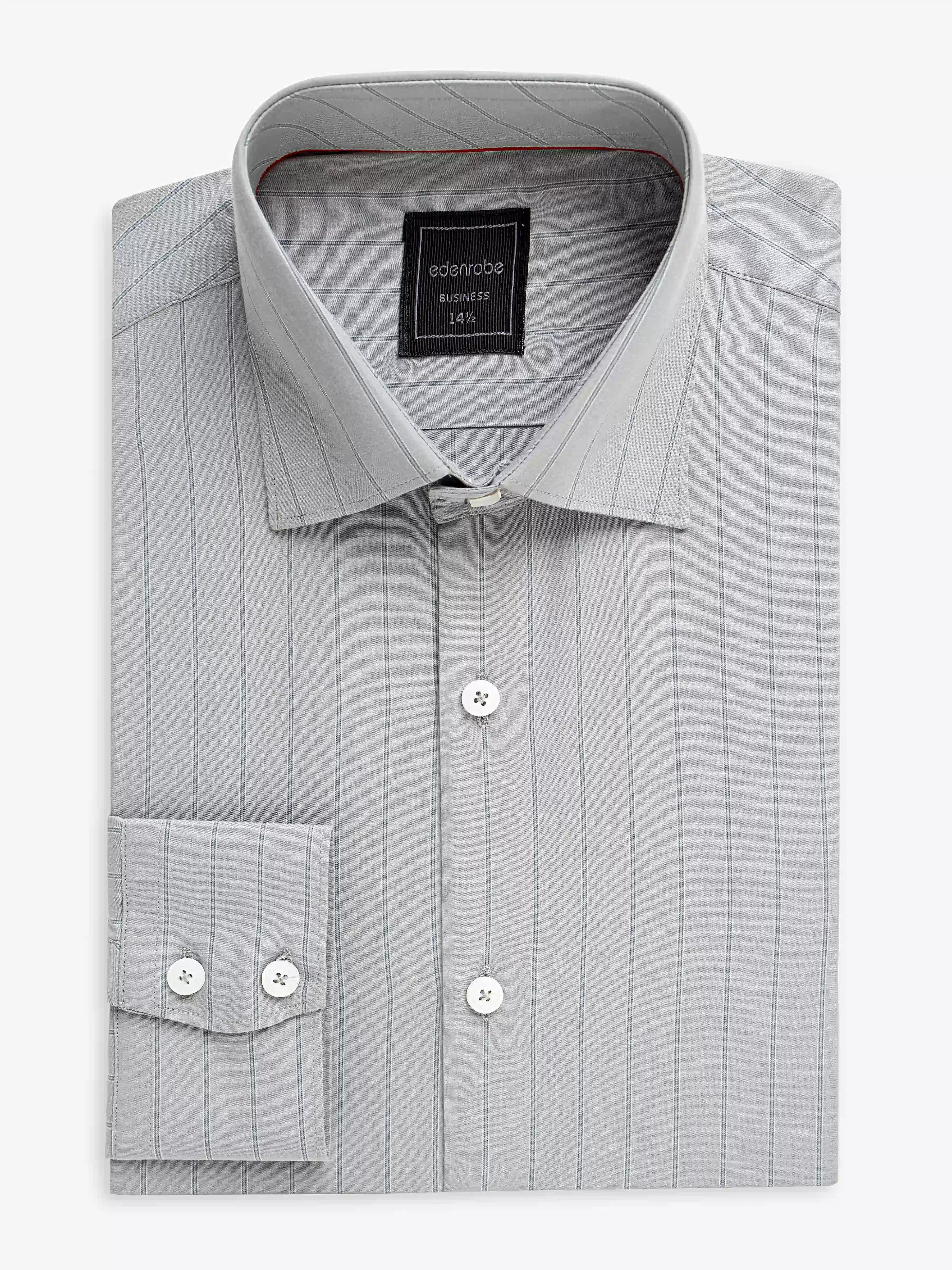 Business Striped Shirt - EMTSB5-170