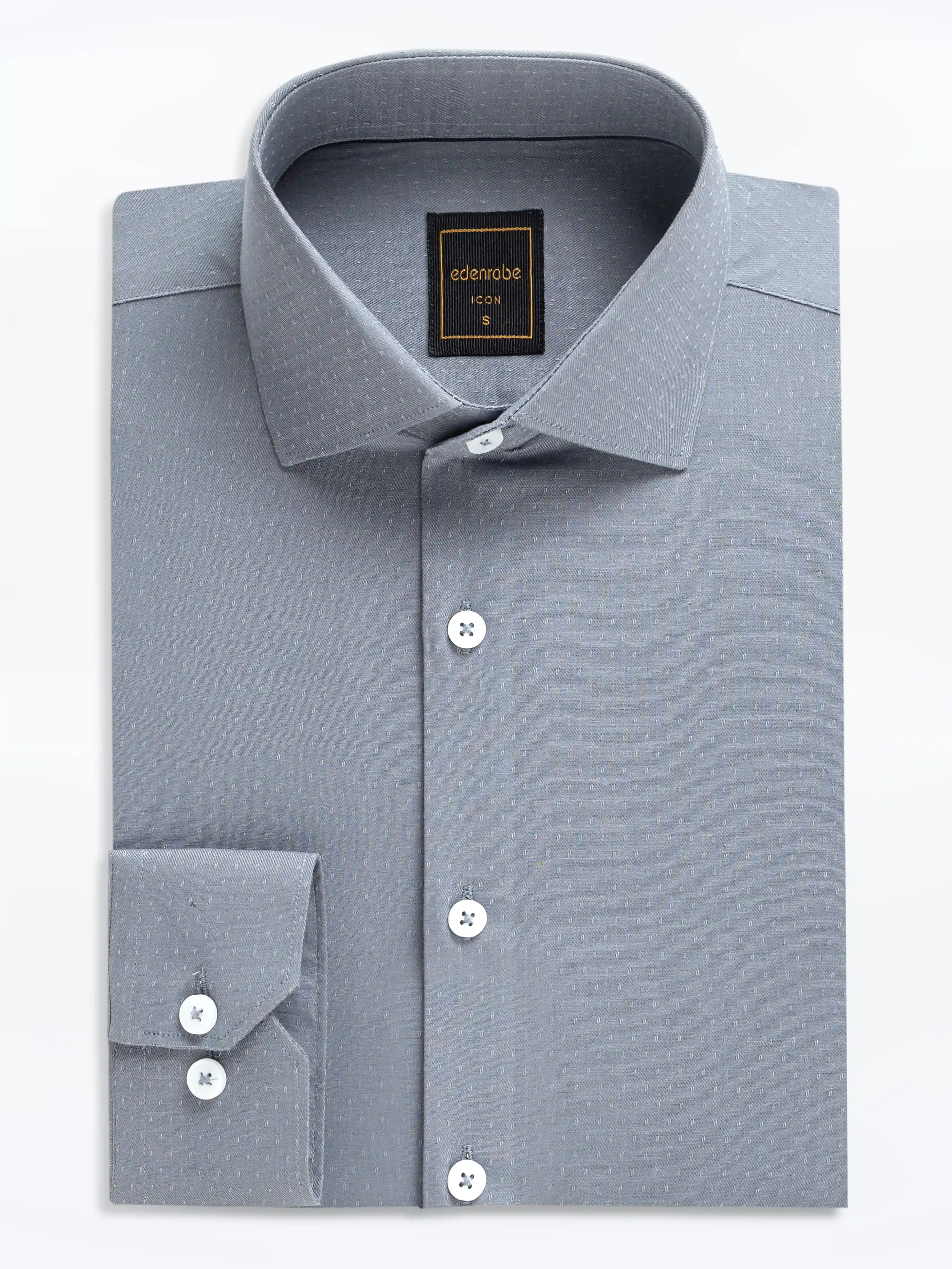 Icon Textured Shirt - EMTSI24-50757