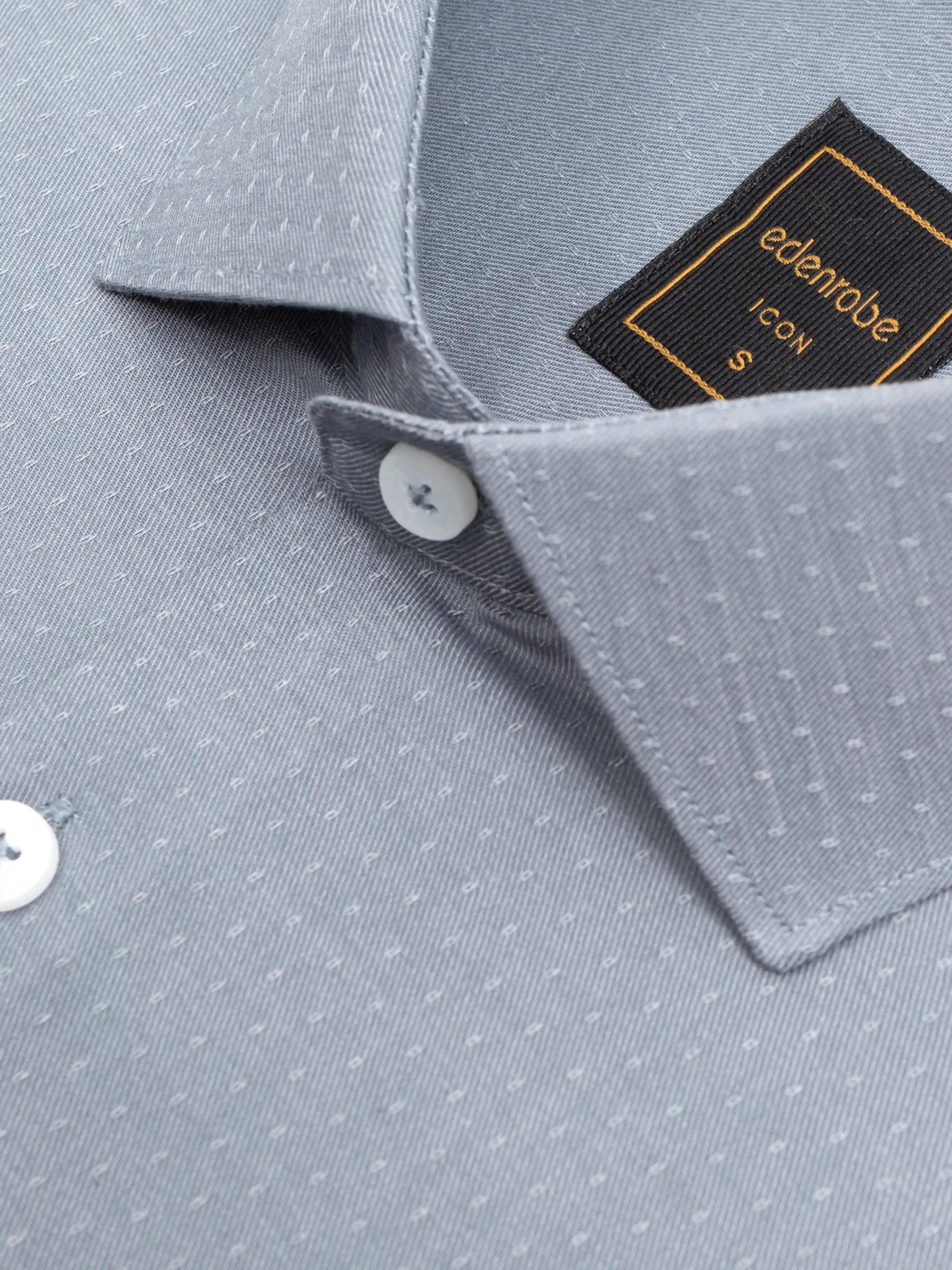 Icon Textured Shirt - EMTSI24-50757 - Image 3