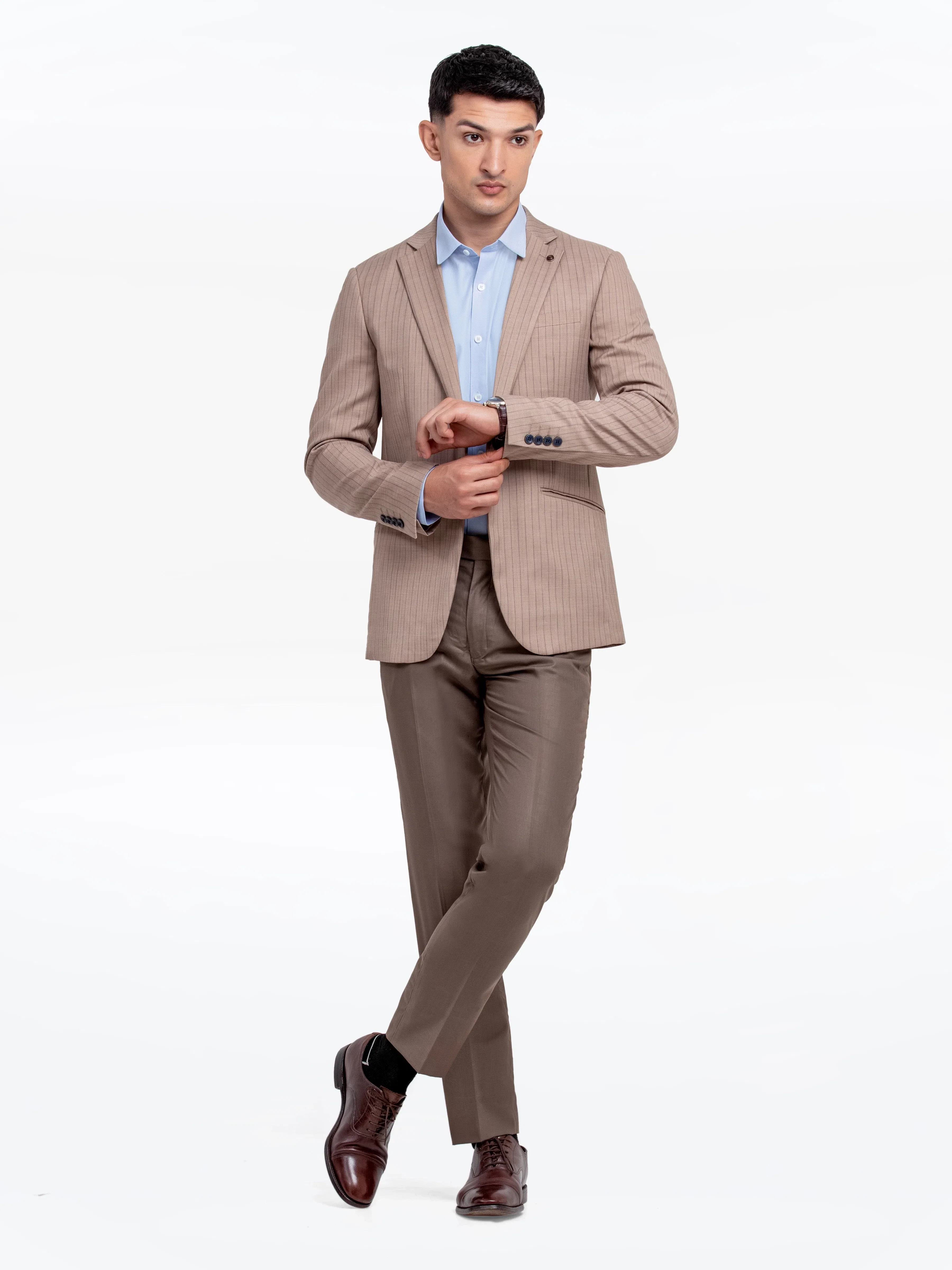Striped Blazer - EMTB24-6875 - Image 2