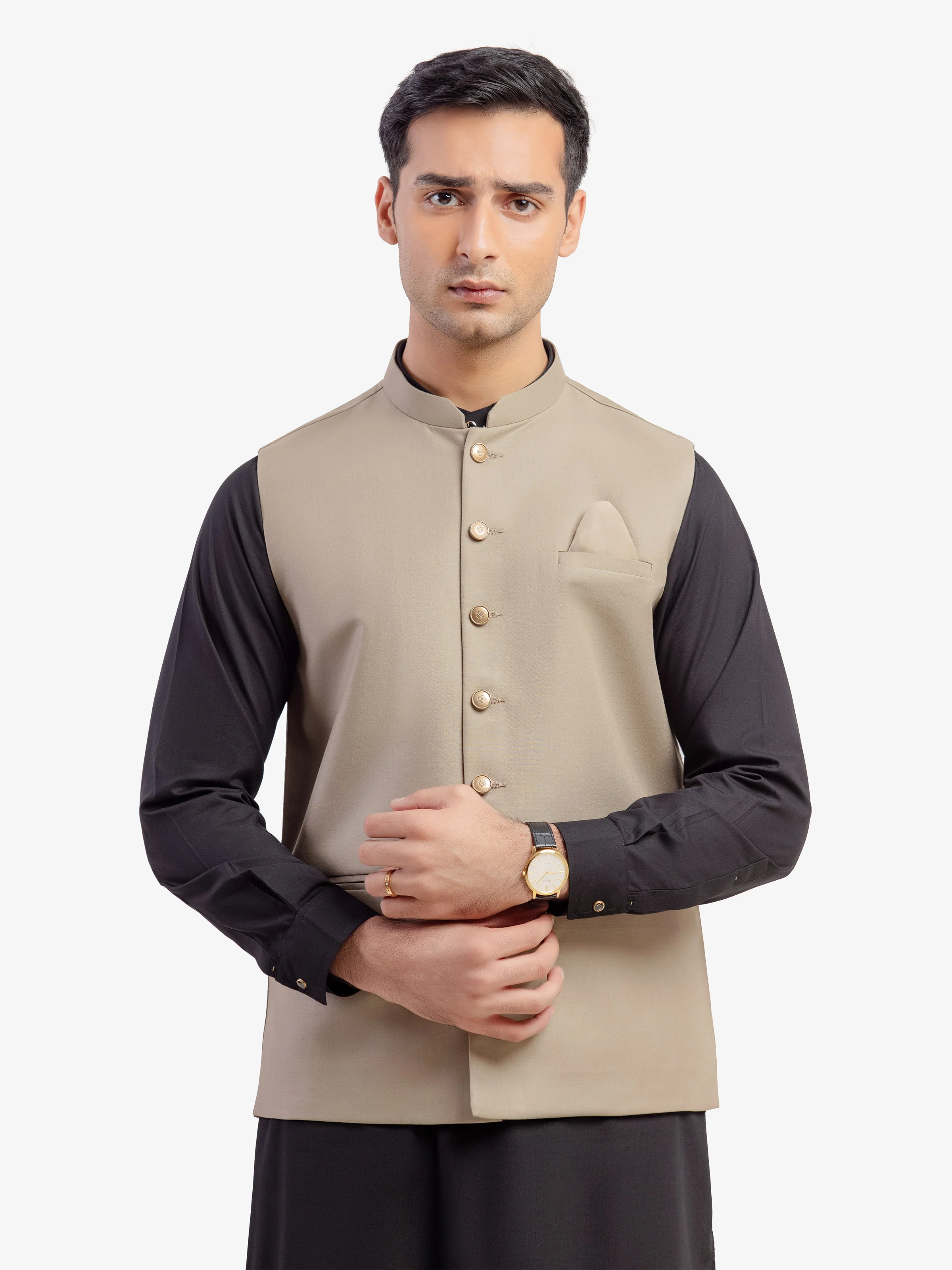 Plain Waistcoat - EMTWCP5-35972