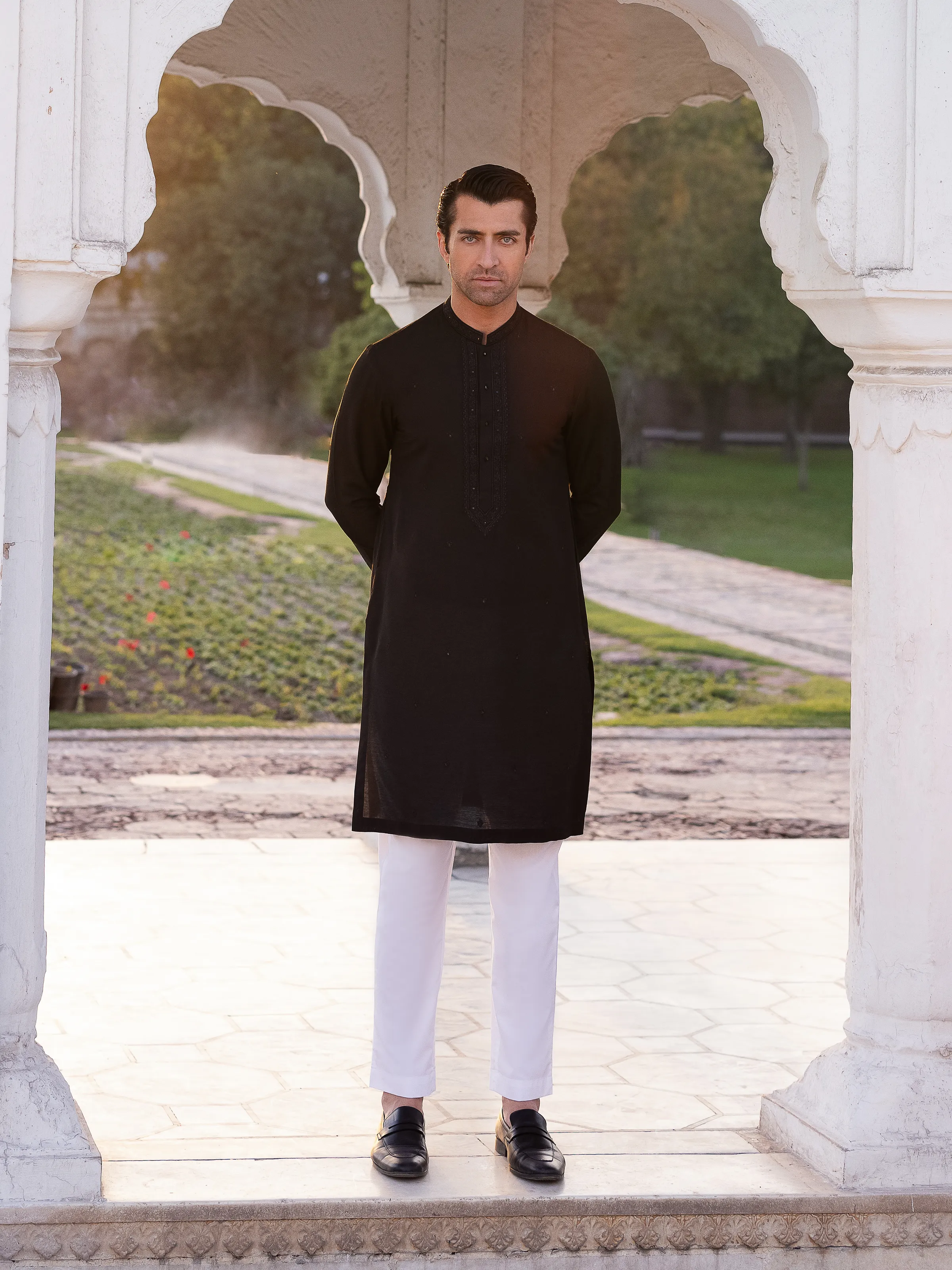 Embroidered Blended Kurta - EMTKC5-148