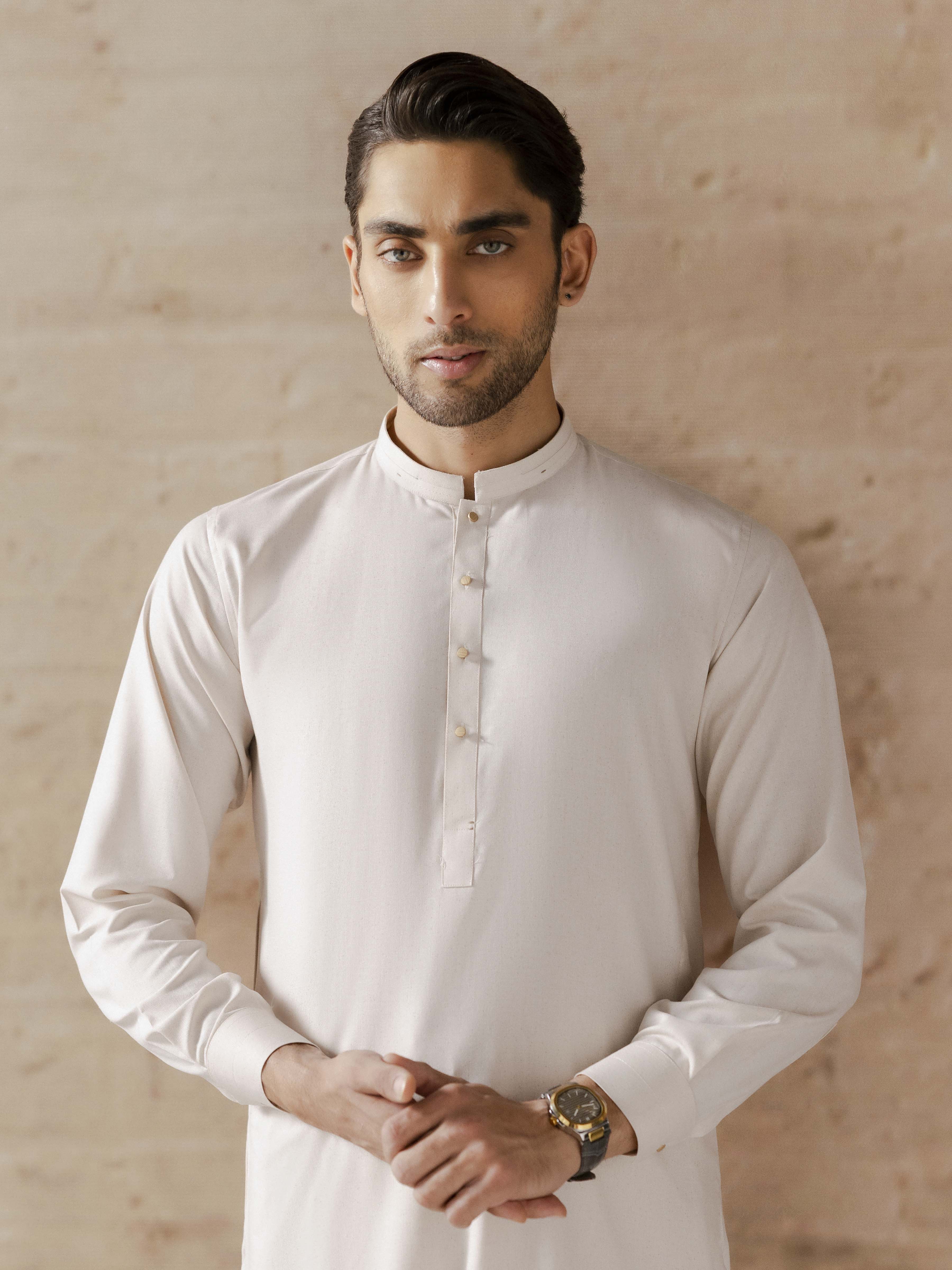 Blended Shalwar Kameez - EMTKST5-99579 - Image 2