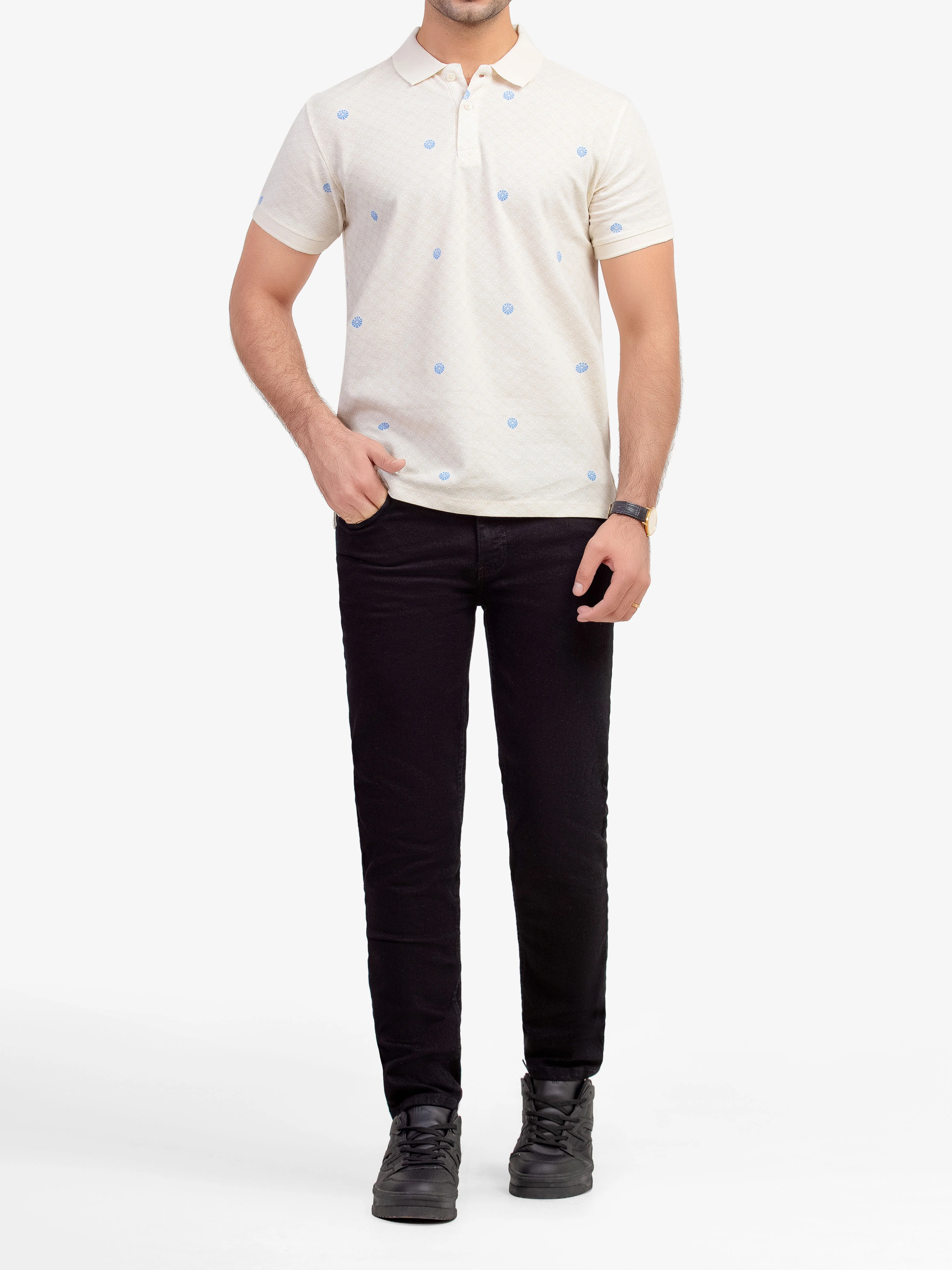 Printed Polo - EMTPS5-026 - Image 2