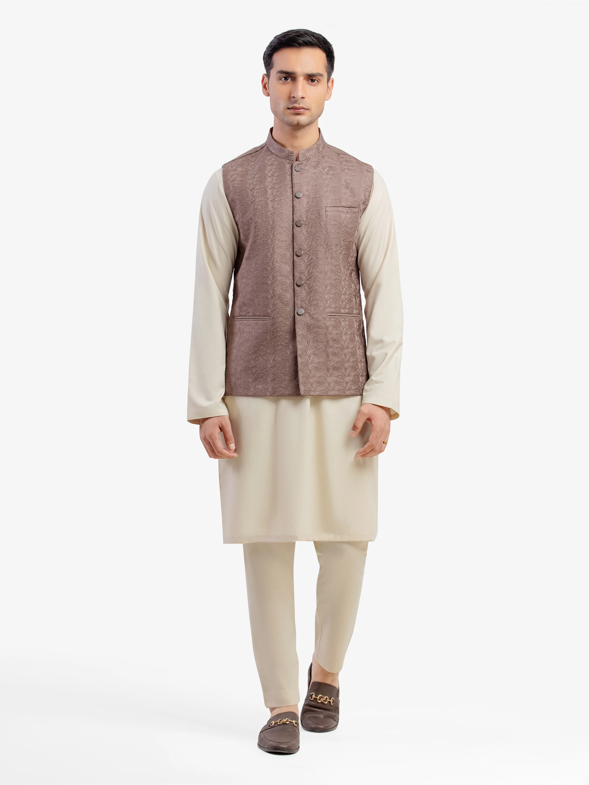 Embroidered Waistcoat - EMTWC5-35960 - Image 2