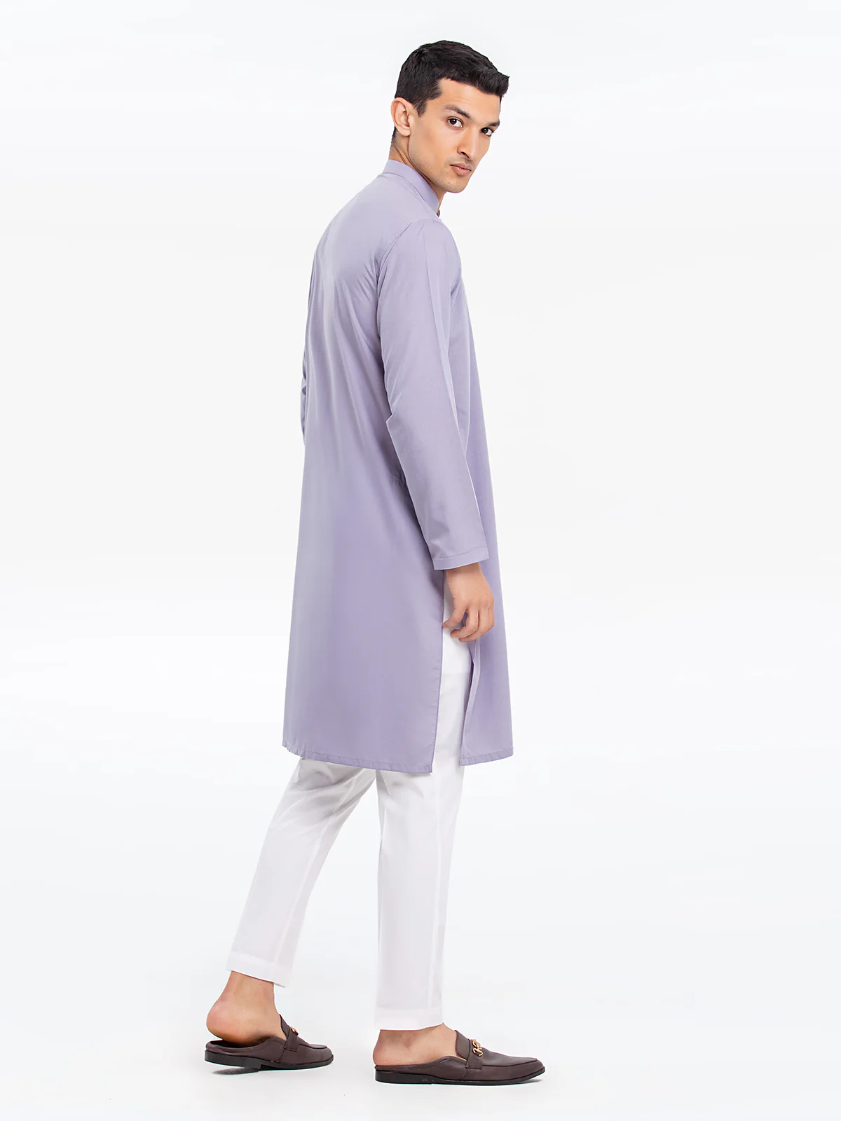 Embroidered Blended Kurta - EMTK24S-41113 - Image 5