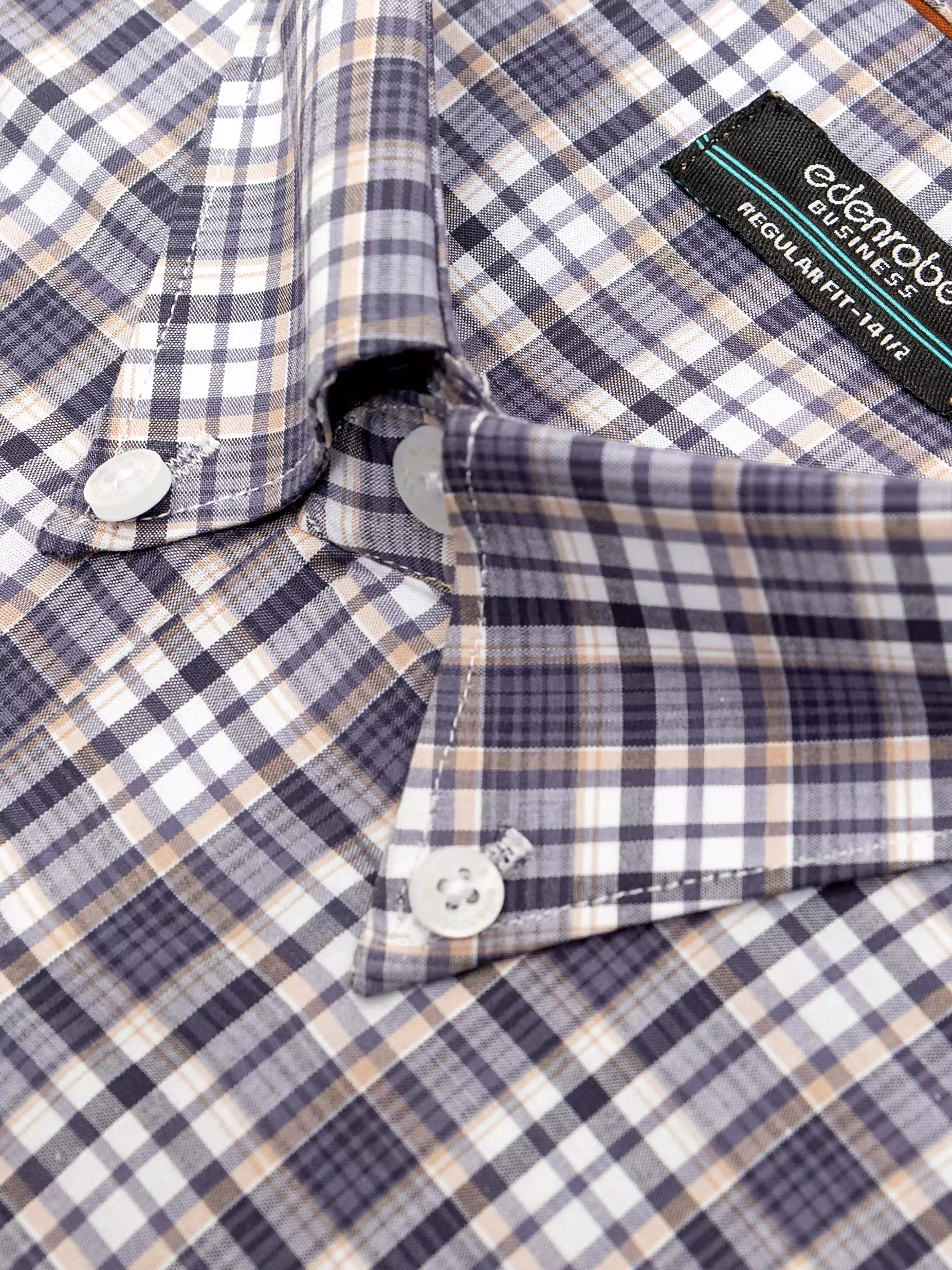 Business Check Shirt - EMTSB6-192 - Image 3