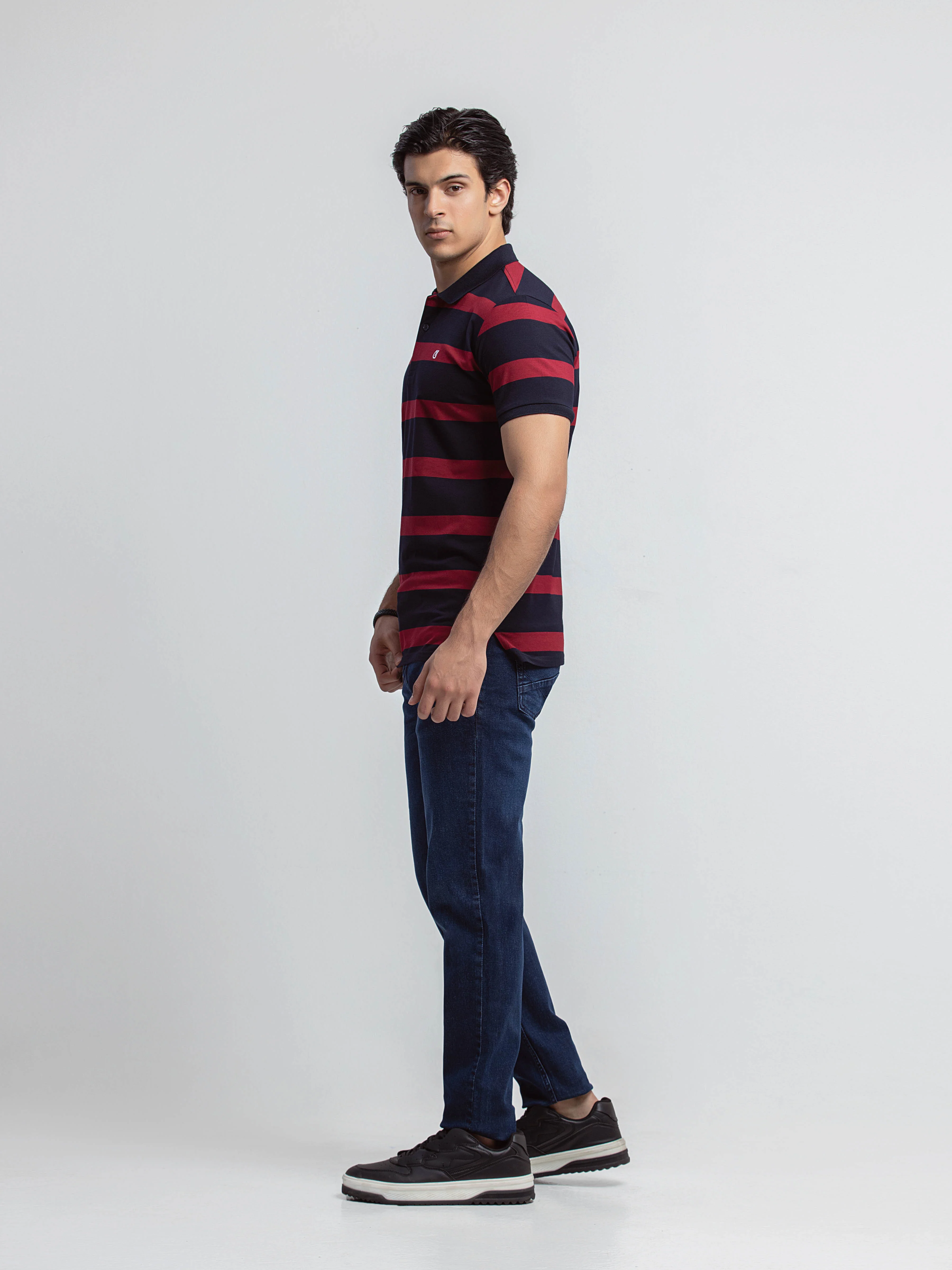 Striped Polo - EMTPS6-052 - Image 5
