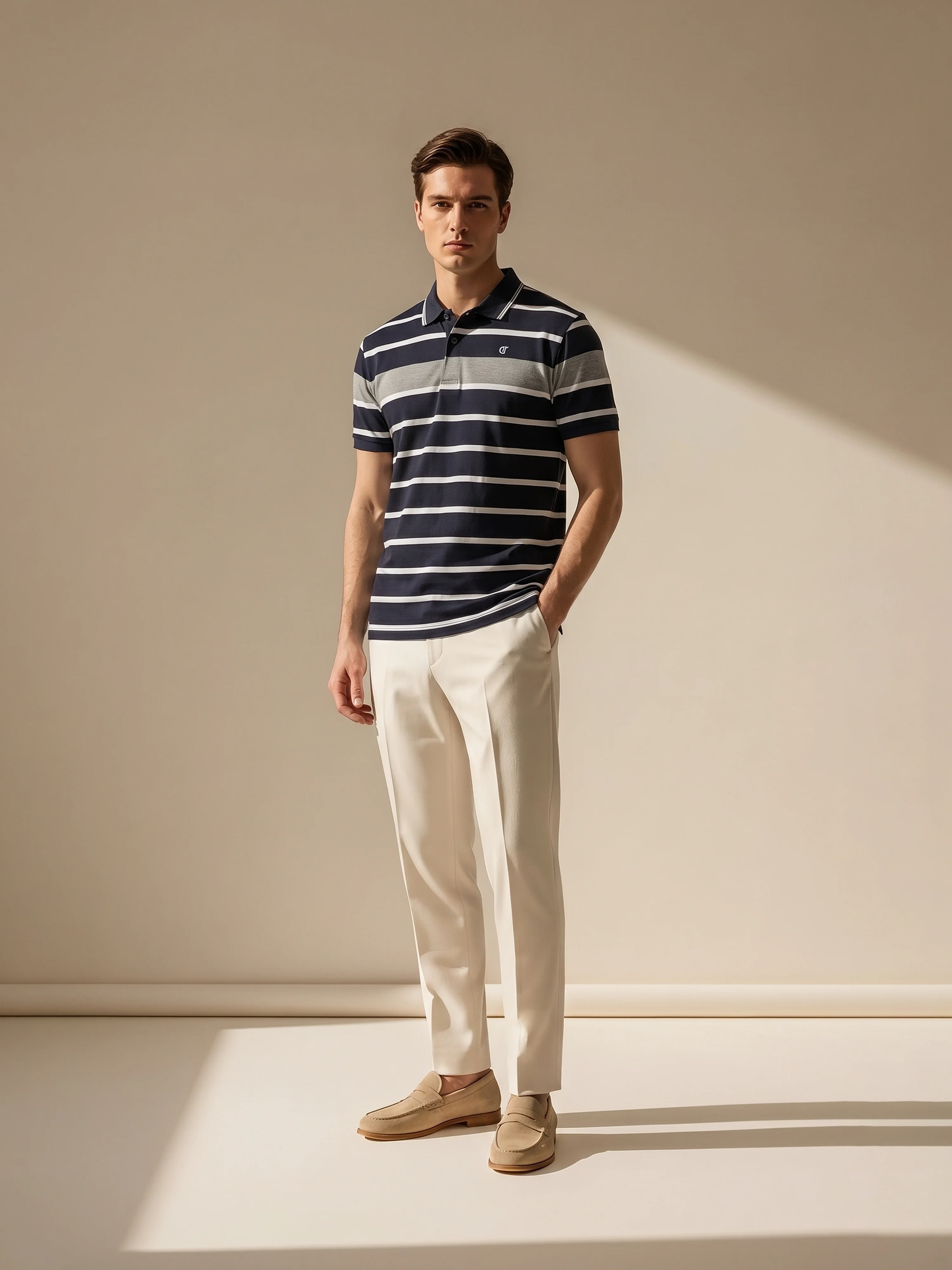 Striped Polo - EMTPS6-051