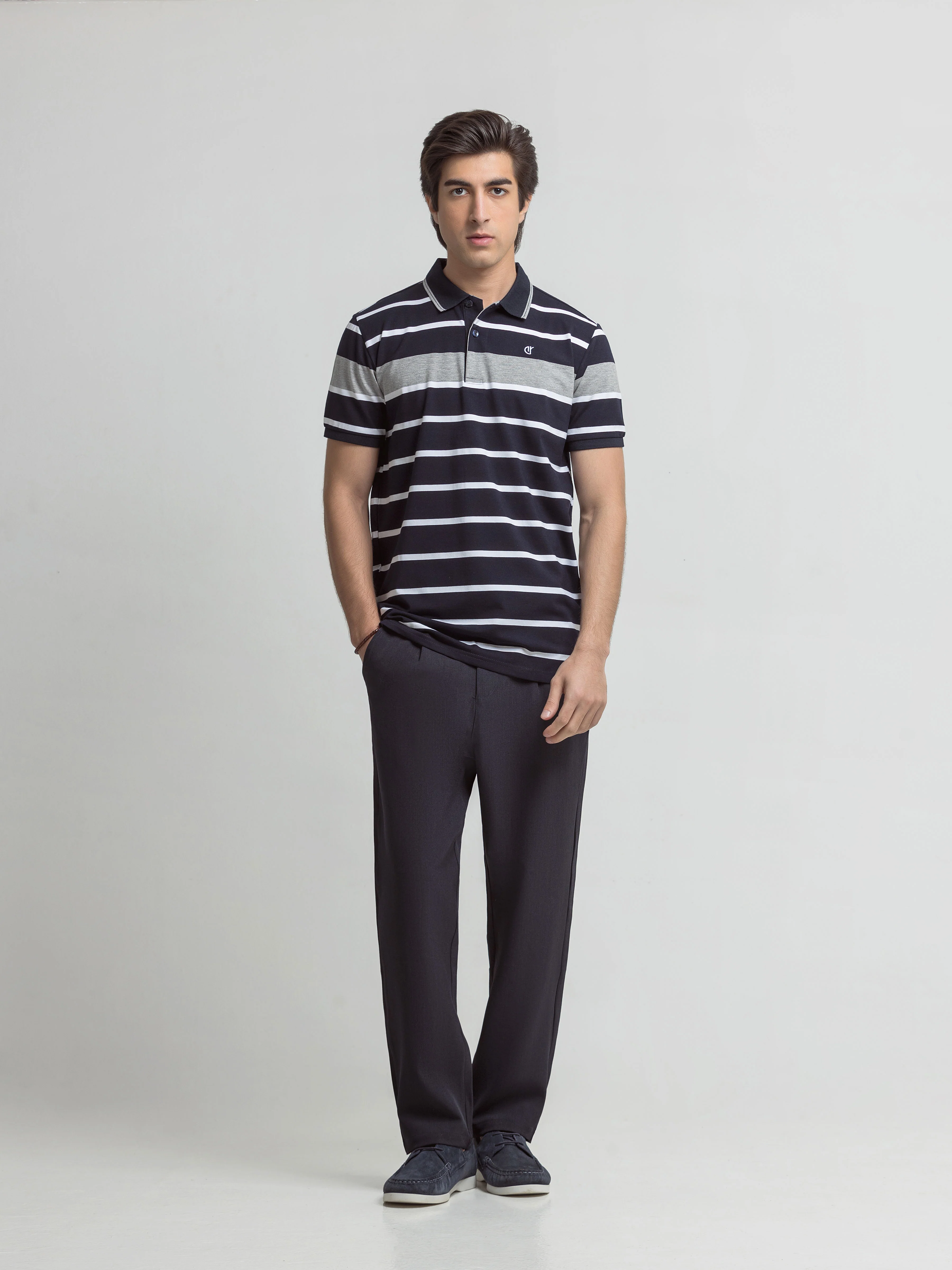 Striped Polo - EMTPS6-051 - Image 3